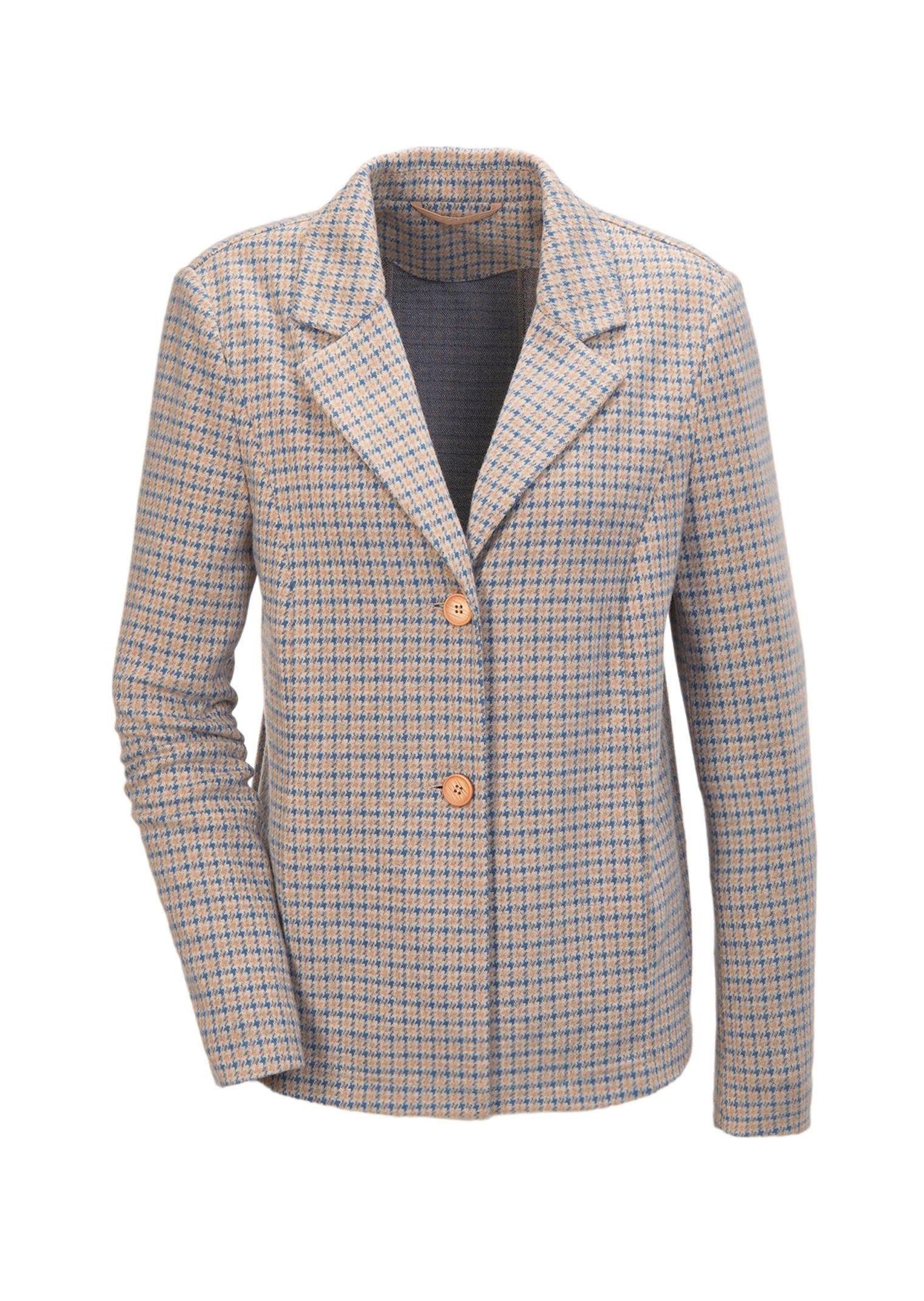 GOLDNER Jerseyblazer Indoorjacke aus strukturiertem Jersey günstig online kaufen