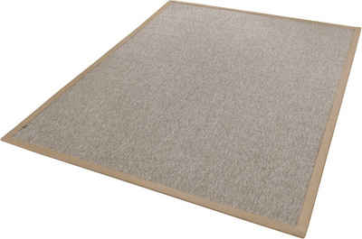 Teppichboden Naturino RipsS2 Spezial, Dekowe, rechteckig, Höhe: 8 mm, Flachgewebe, meliert, Sisal-Optik, In- und Outdoor geeignet