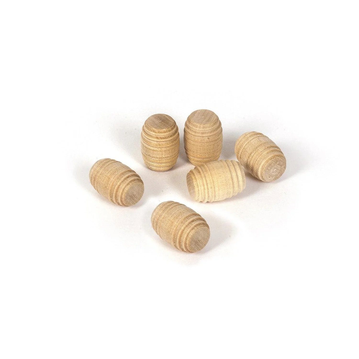 OcCre Modellbausatz Fass 6 Stk, (Zusatzartikel, 6-tlg., Schiffsbausatzzubehör), Made in Europe