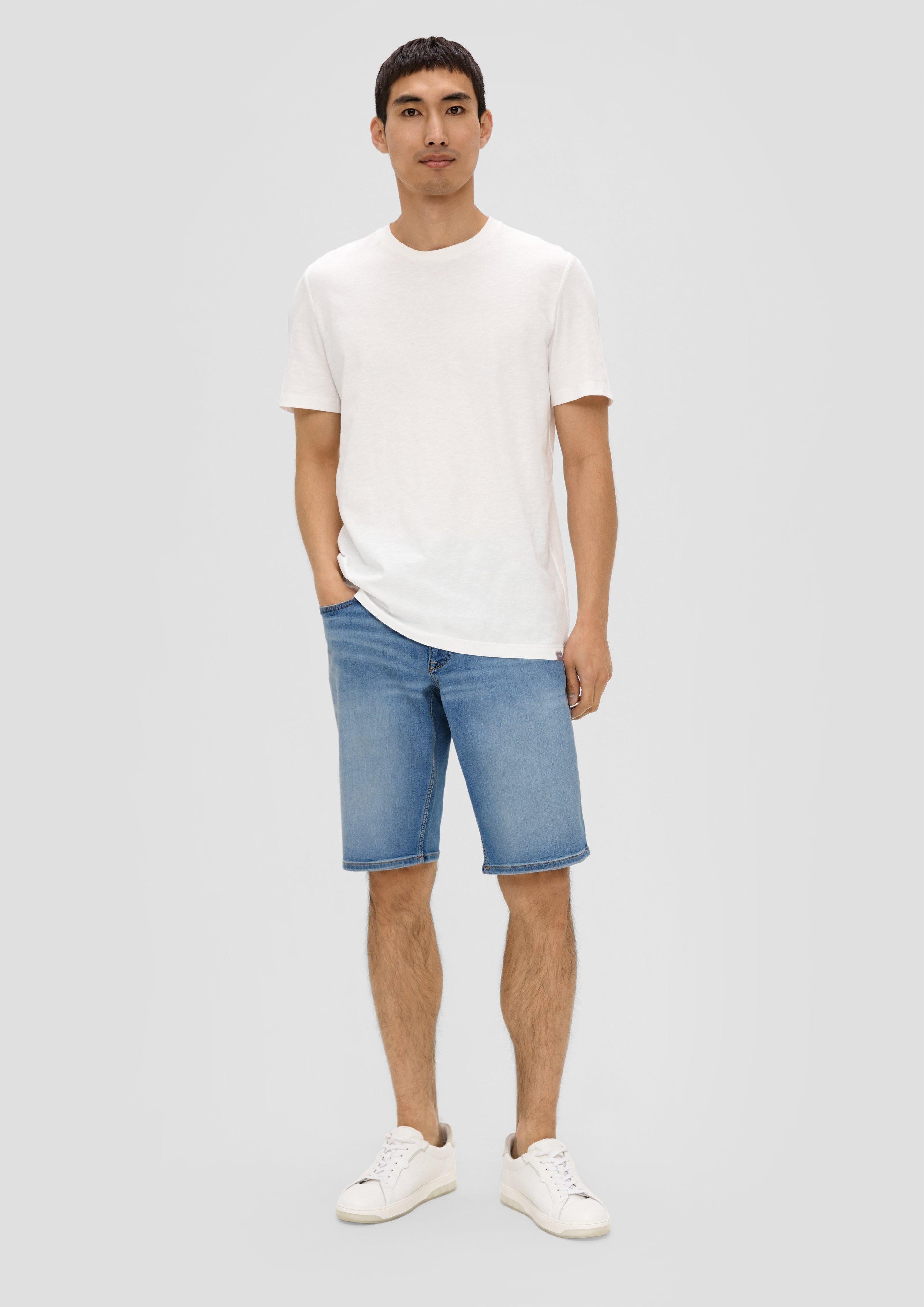 s.Oliver Stoffhose Jeans-Shorts / Regular Fit / Mid Rise