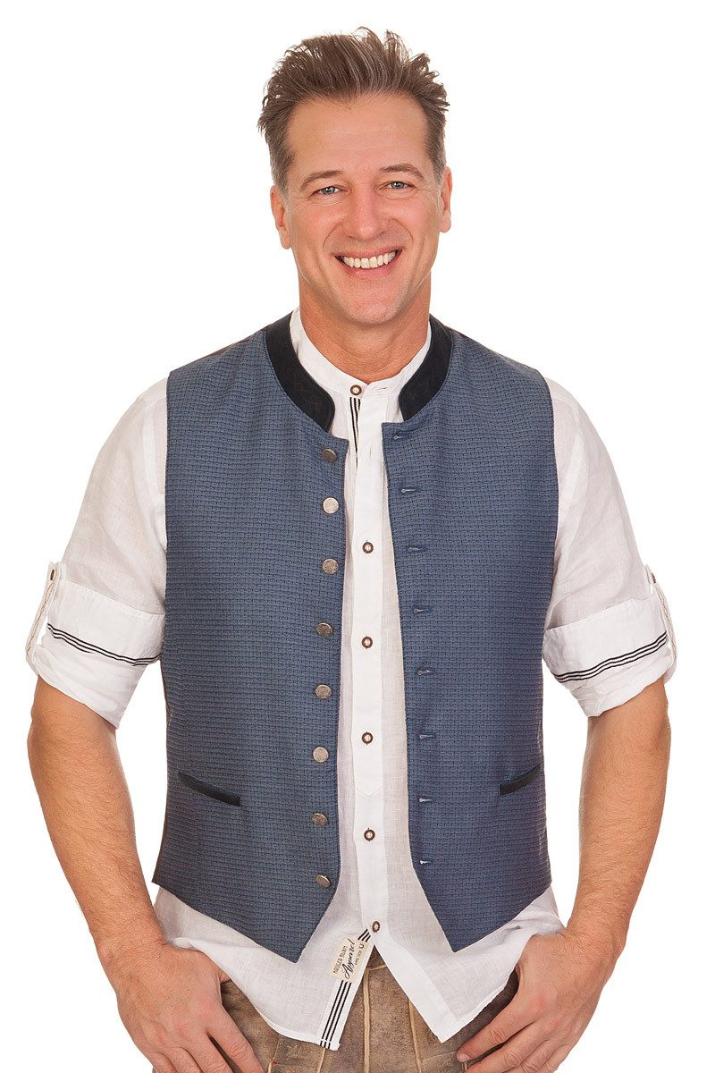 Orbis Textil GmbH & Co. KG Trachtenweste Trachtenweste - GORDIAN - jeansbla günstig online kaufen