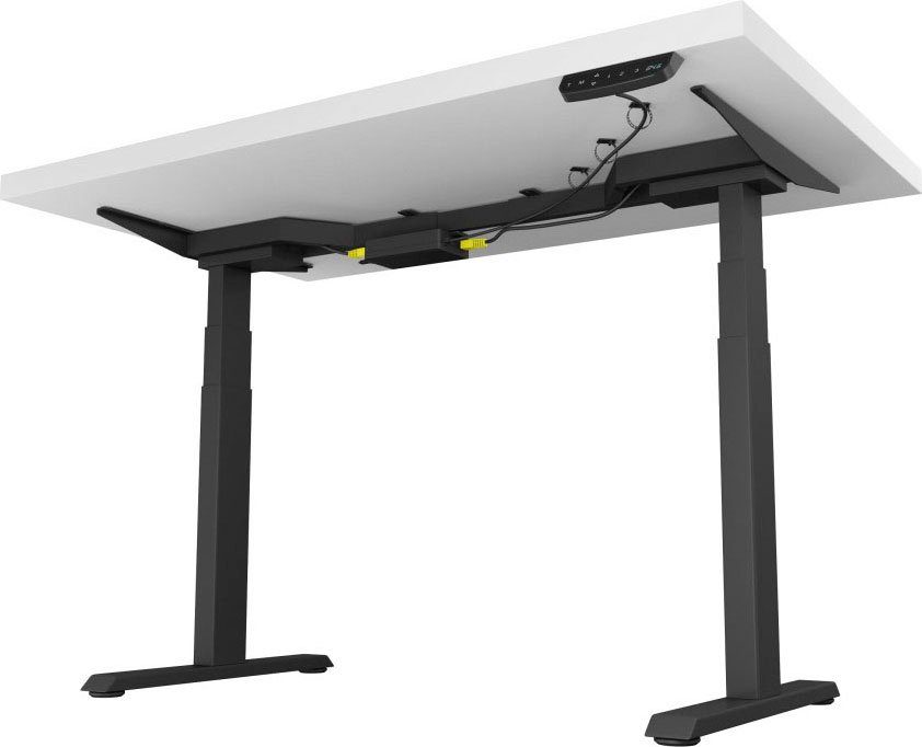 Tischgestell Elektrisch höhenverstellbare ICY BOX Sitz-Steh-Lösung