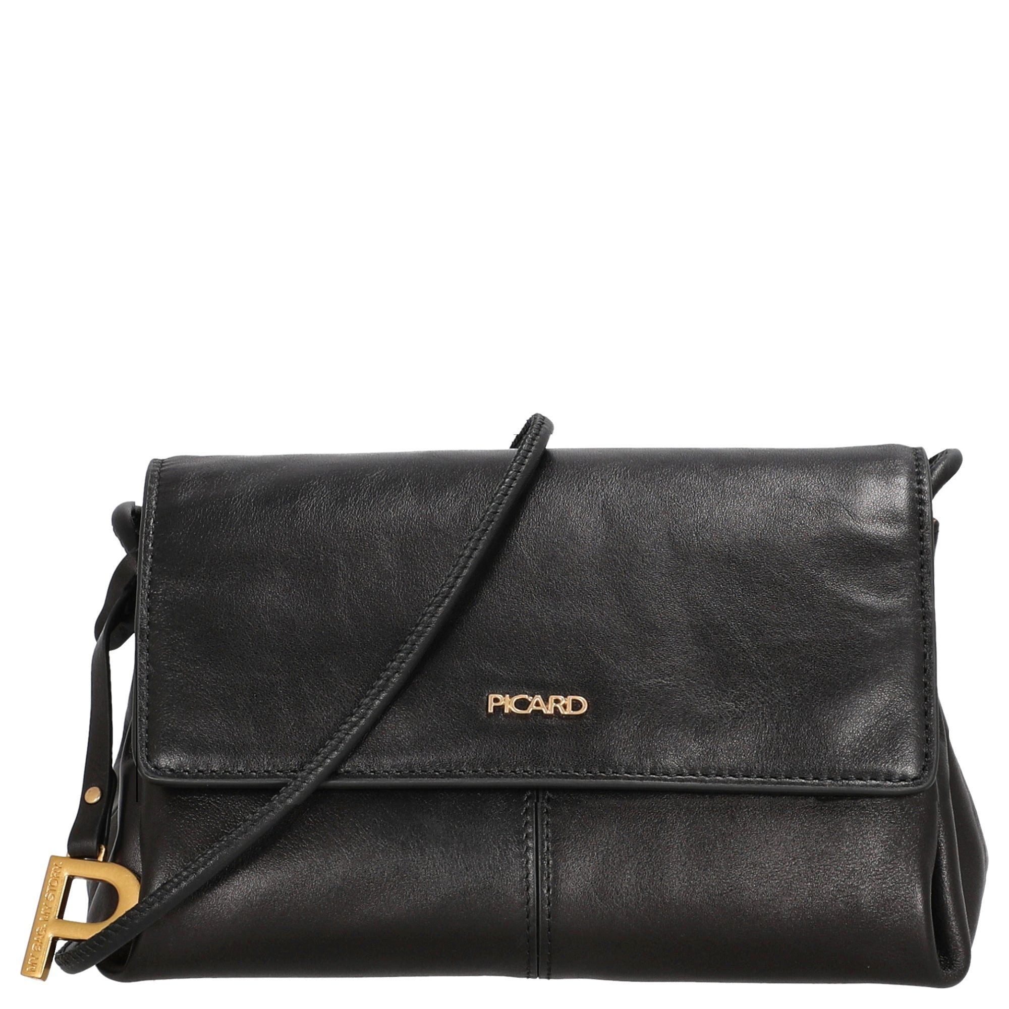 Picard Umhängetasche Whisper - Schultertasche 21 cm (schwarz)