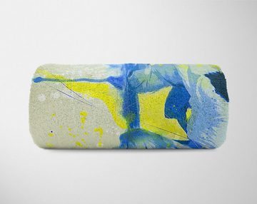 Sinus Art Handtücher SplashArt Sport Handtuch Strandhandtuch Saunatuch Kuscheldecke Kunstvoll Judo Sporthandtu, Baumwolle-Polyester-Mix (1-St), Handtuch