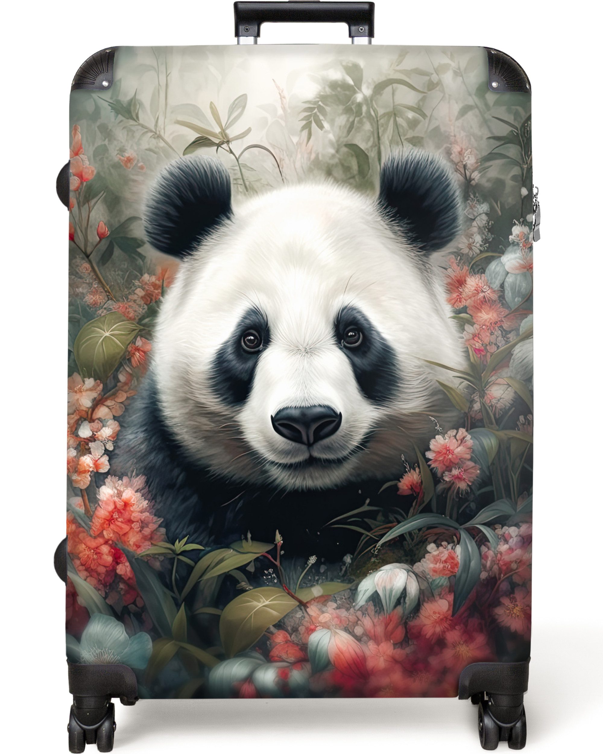NoBoringSuitcases.com© Hartschalen-Trolley Panda - Wildtiere - günstig online kaufen