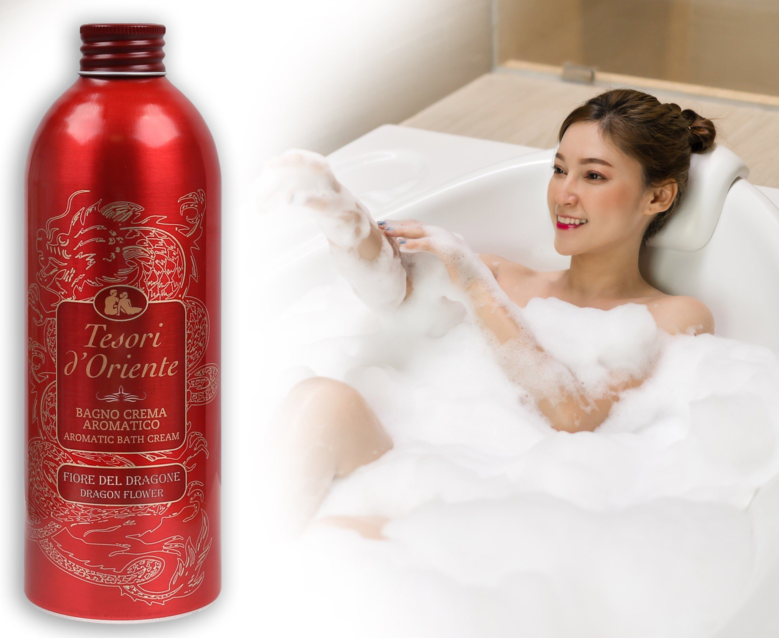 Tesori d´Oriente Badezusatz Tesori d'Oriente Fiore Del Dragone Badezusatz 500 ml, 1-tlg.