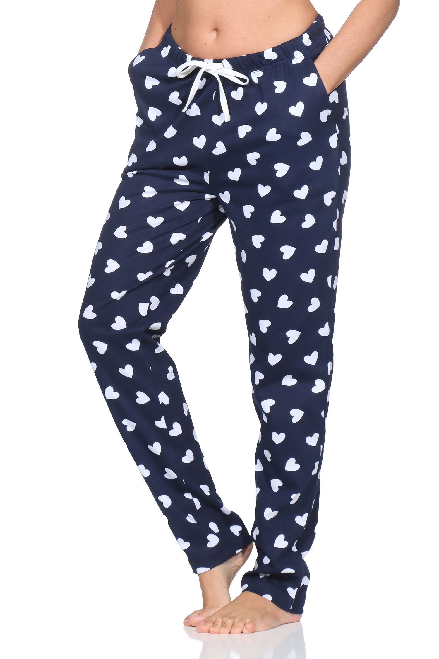 Normann Relaxanzug Damen Pyjama Hose lang Mix & Match - perfekt zu kombinieren – Bild 3 von 4