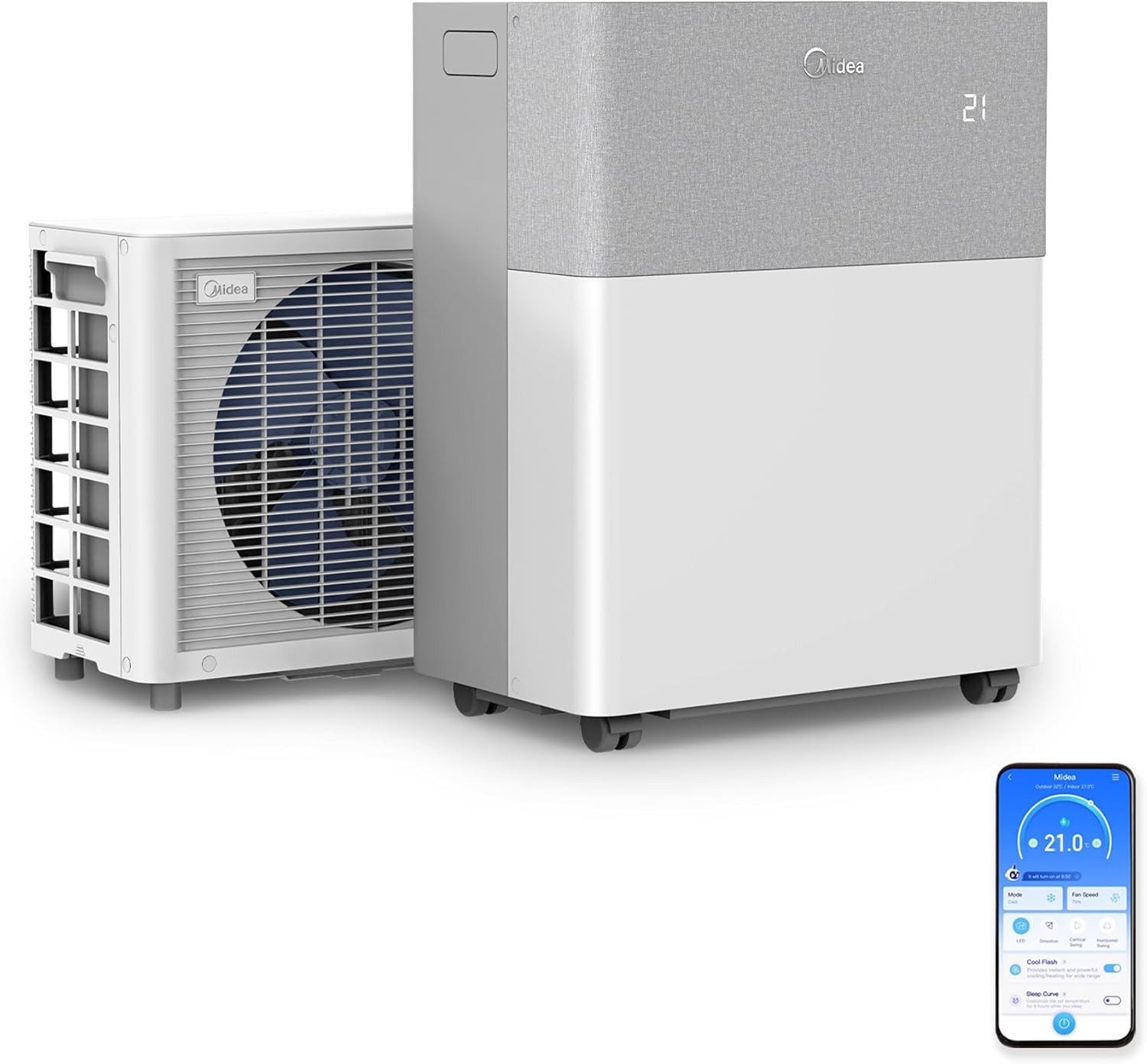 Midea Split-Klimagerät Split-Klimagerät Midea Porta Split 3,5 kW