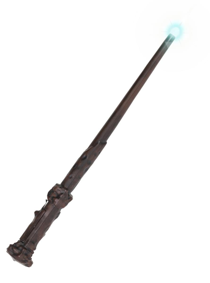 Metamorph Zauberer-Kostüm Harry Potter – Harrys Zauberstab mit Licht, Leuchtet (vielleicht), wenn Du 'Lumos' sagst! Ansonsten per Knopfdruck