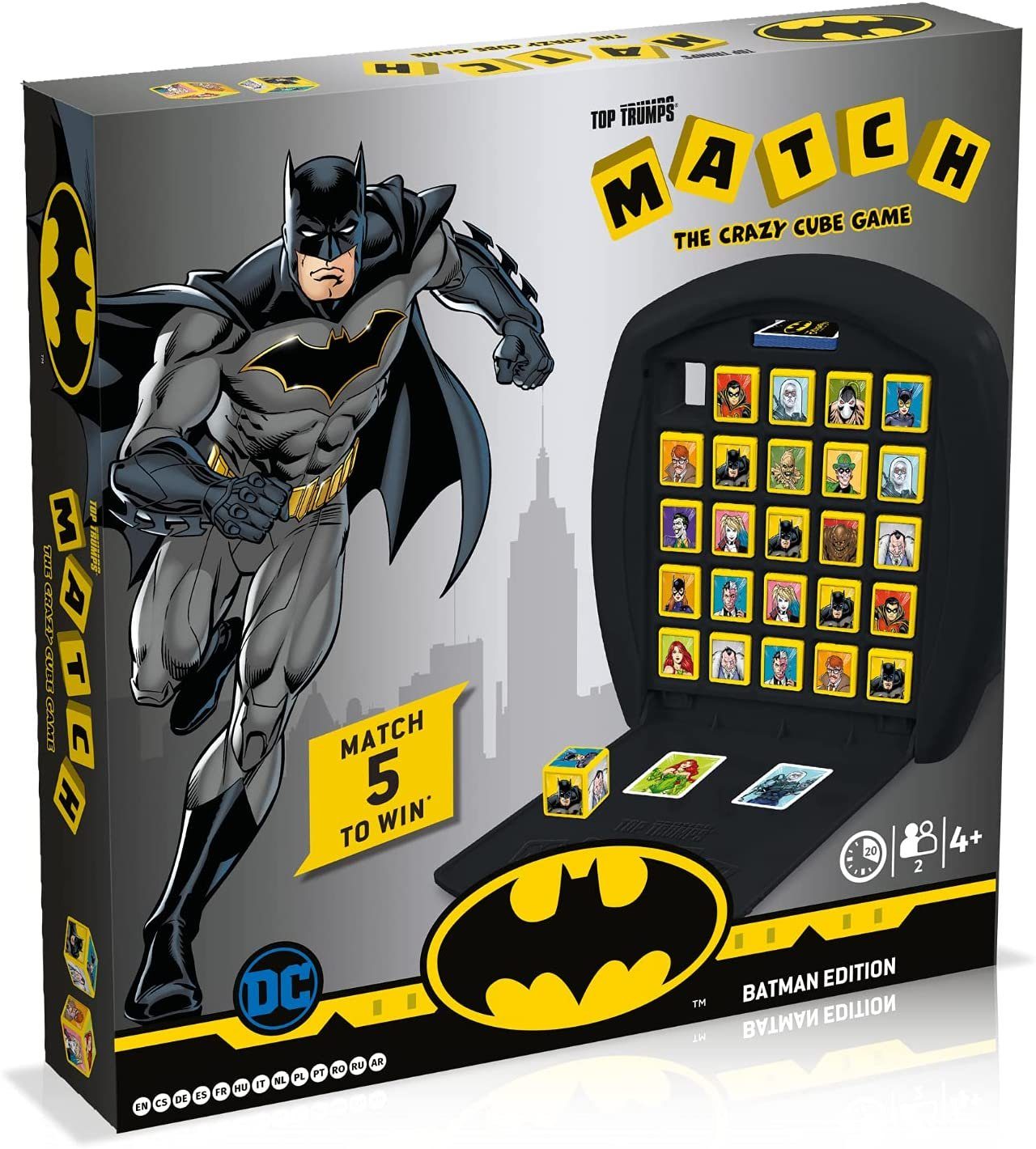 Winning Moves Spiel Batman BUNDLE - Cludeo + Match + Puzzle