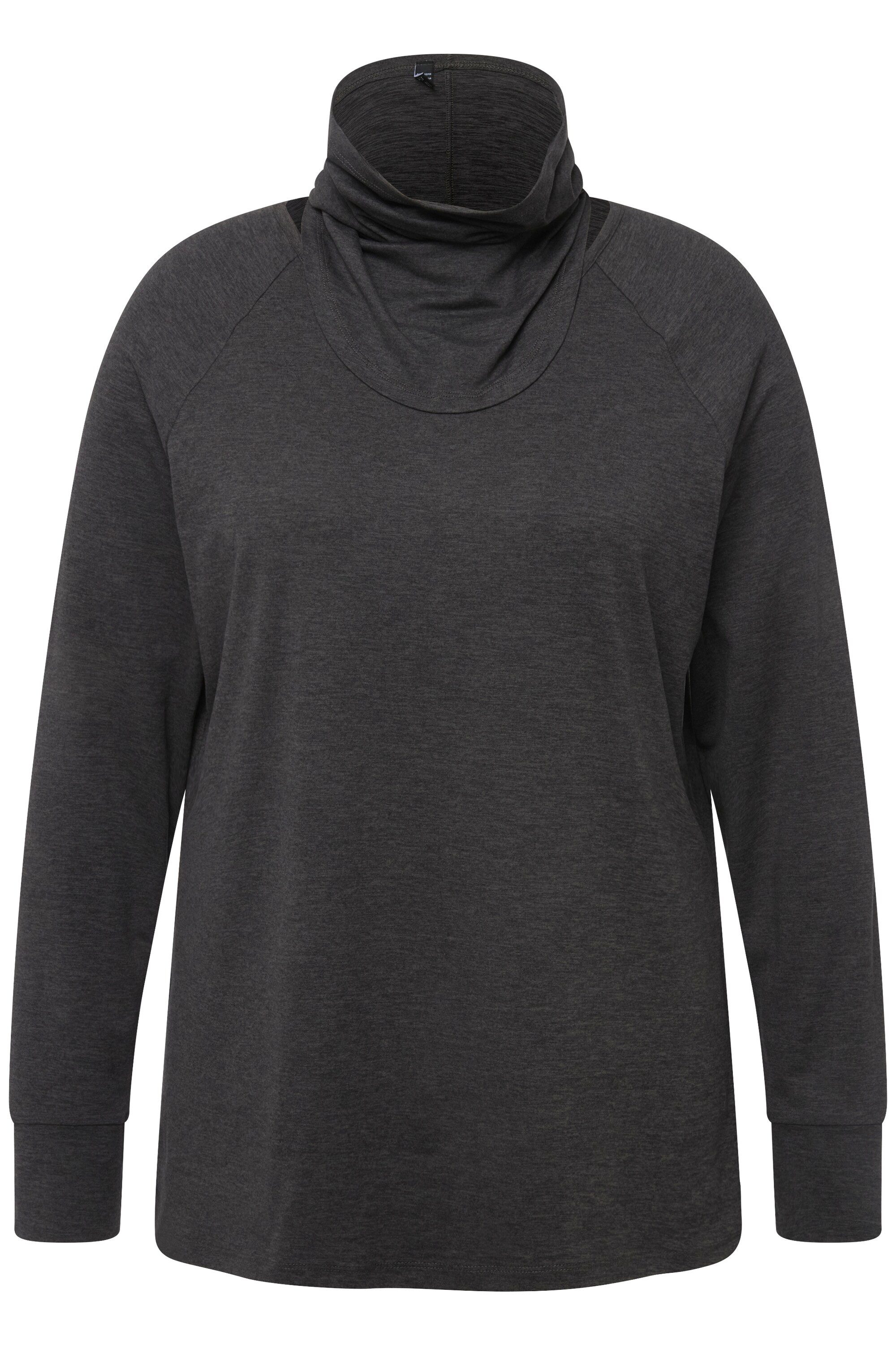 Ulla Popken Sweatshirt Sweater Loop Rundhals günstig online kaufen