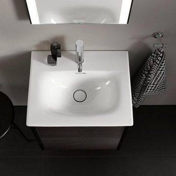 Duravit Einbauwaschbecken DU Möbelhandwaschbecken Viu 530mm, Weiß