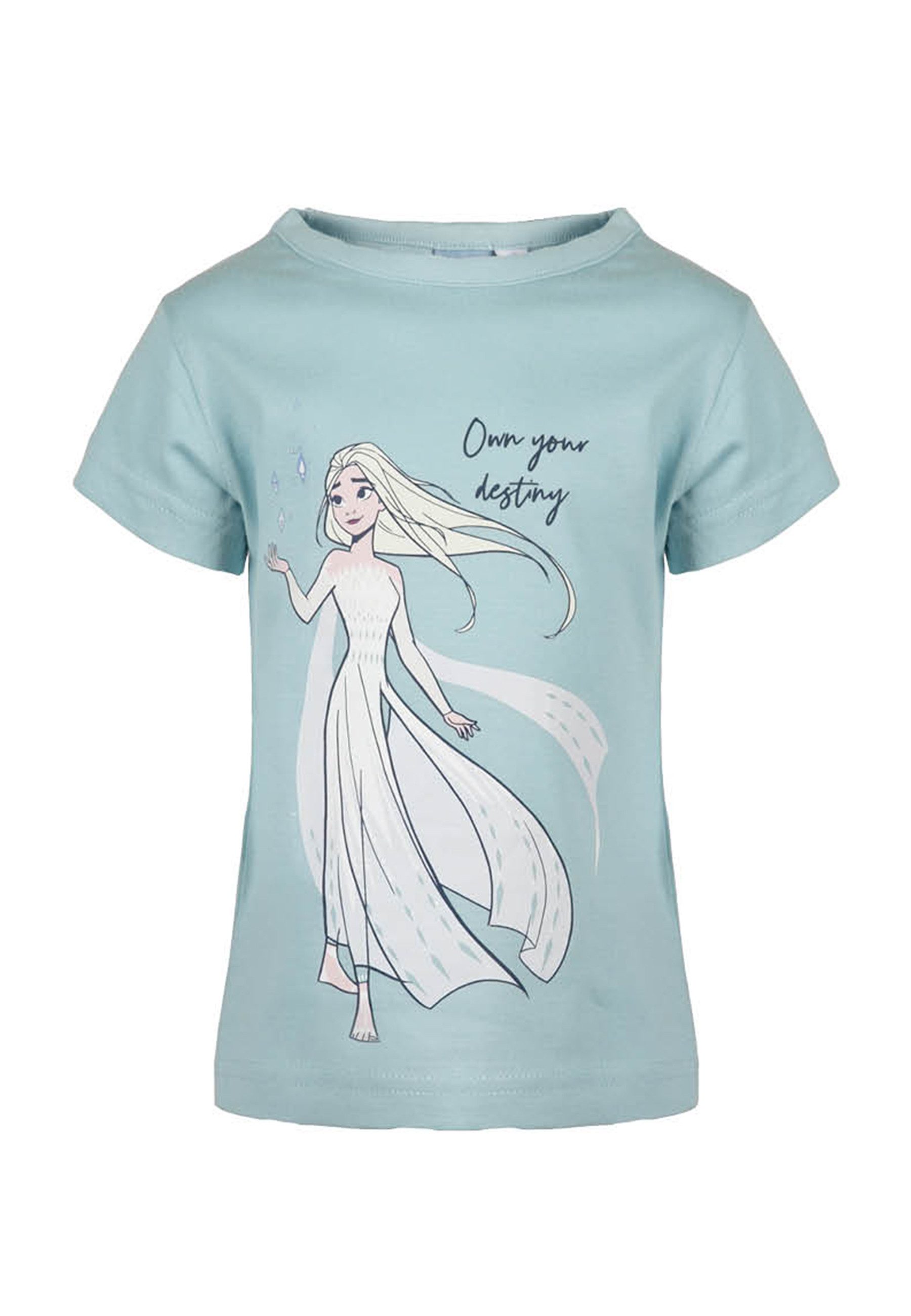 T-Shirt Die Eiskönigin Anna und Elsa Mädchen kurzarm Shirt Oberteil