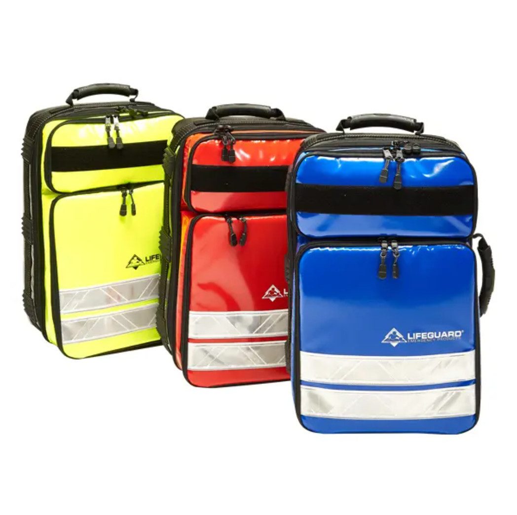 DocMed Erste-Hilfe-Set LifeBOX Soft Backpack Junior, (Sanitäts- und Notfallrucksack, 1 St), in verschiedenen Farben, wasserdicht