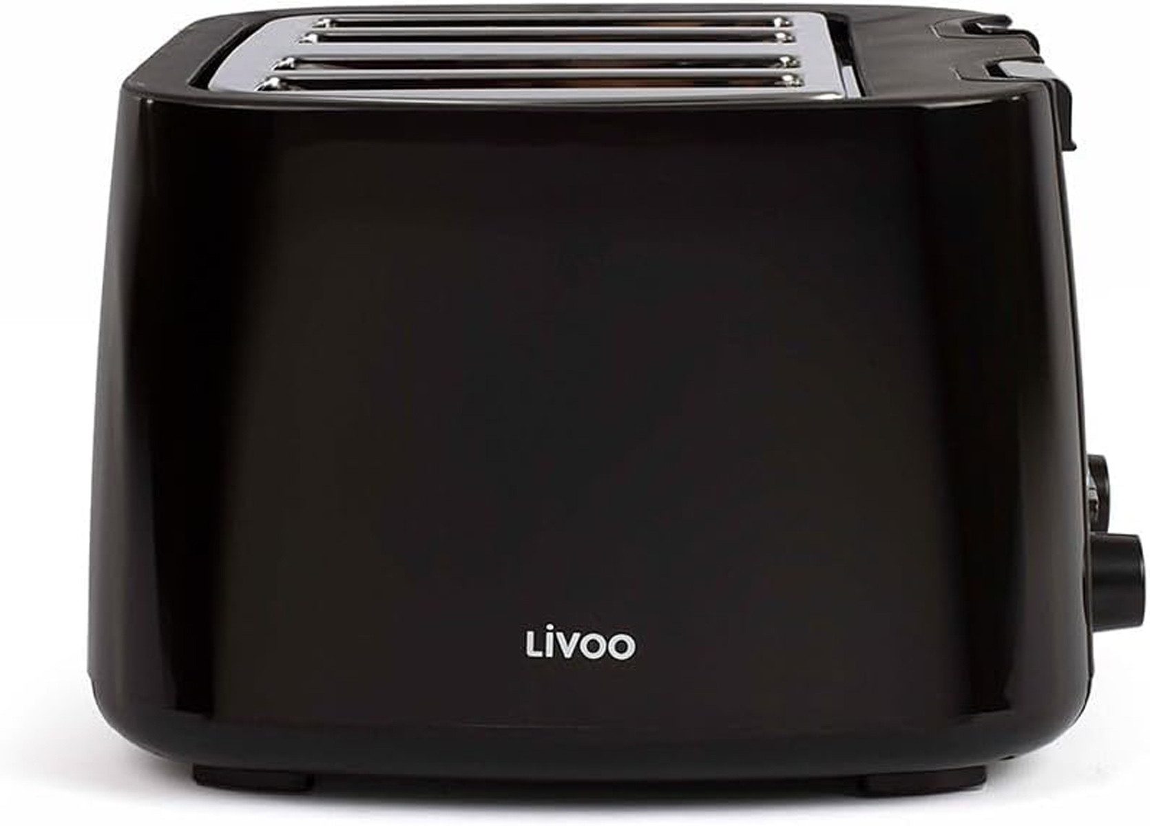 LIVOO Toaster DOD167N für 4 Scheiben Toast, 1500 W