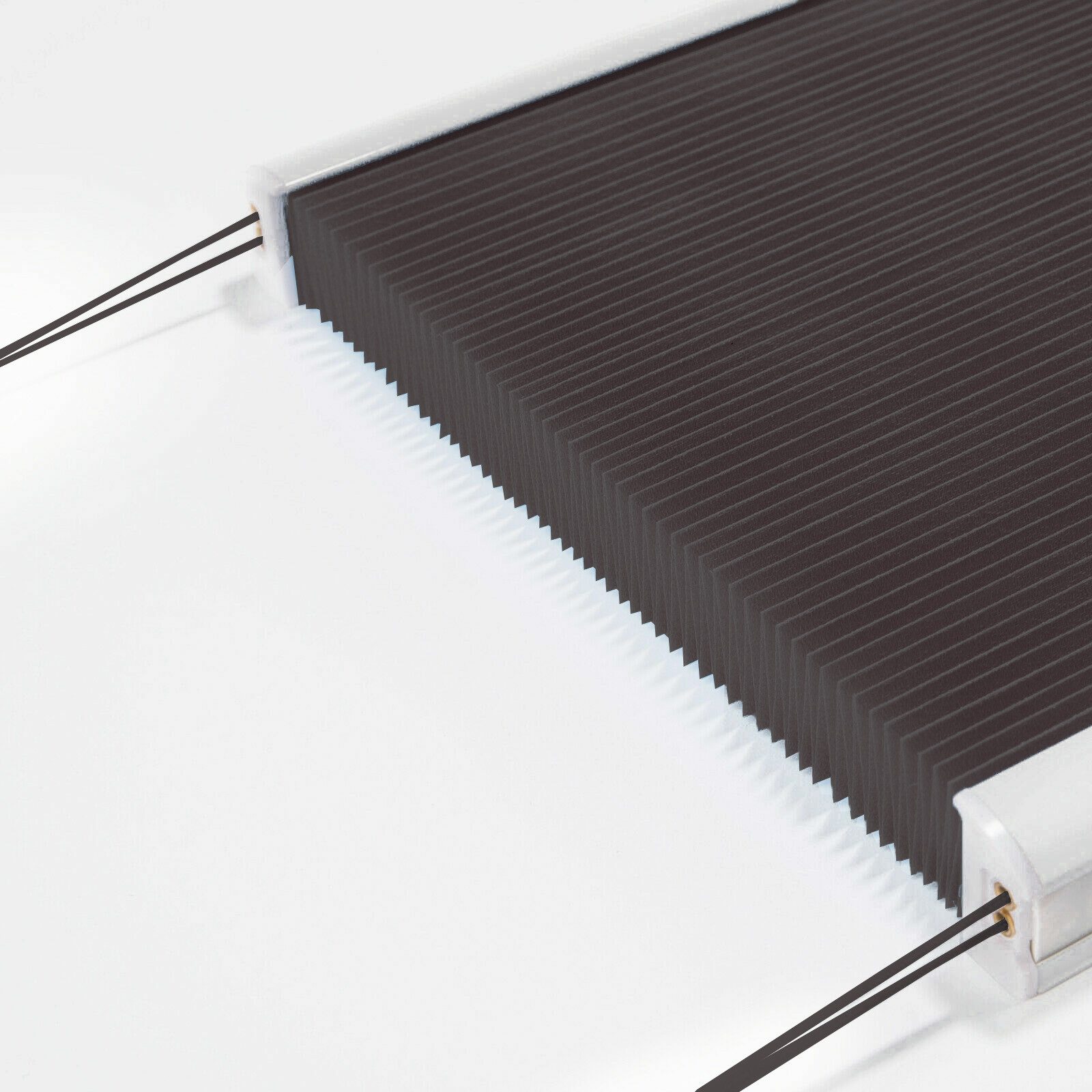 Vkele Plissee Ohne Bohren,Klemmfix,Weiß, Einfach Montage, Klemmträger, Easy günstig online kaufen