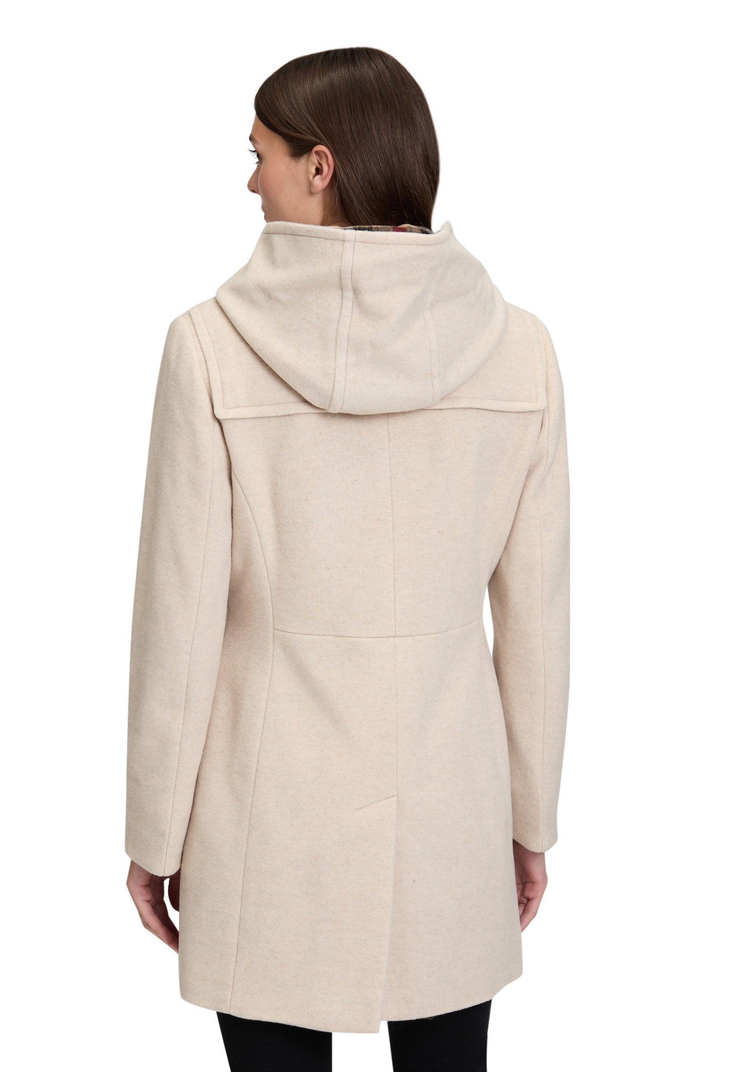 Gil Bret Dufflecoat mit Wolle und verdecktem Reißverschluss günstig online kaufen