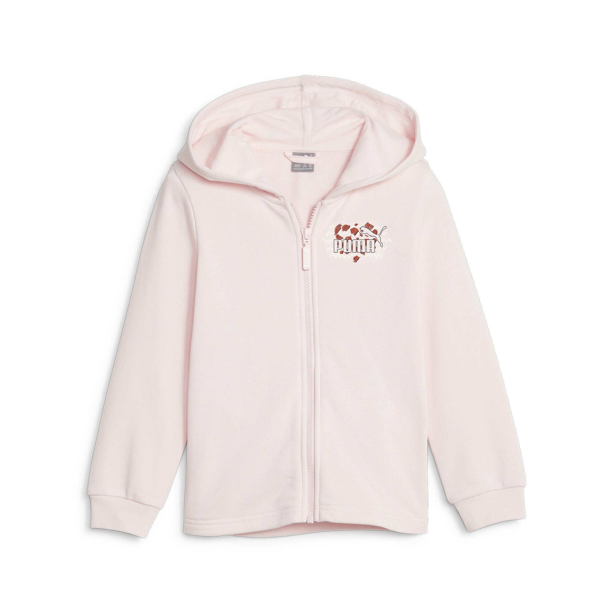 PUMA Sweatshirt Essentials Mix Match Full-Zip Hoodie Jugendliche Frosty Pink