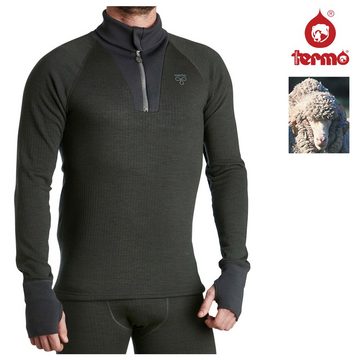 Termozeta Funktionsshirt TERMO - Wool Original 2.0 Roll-neck - Merino Herren Zipper Pullover