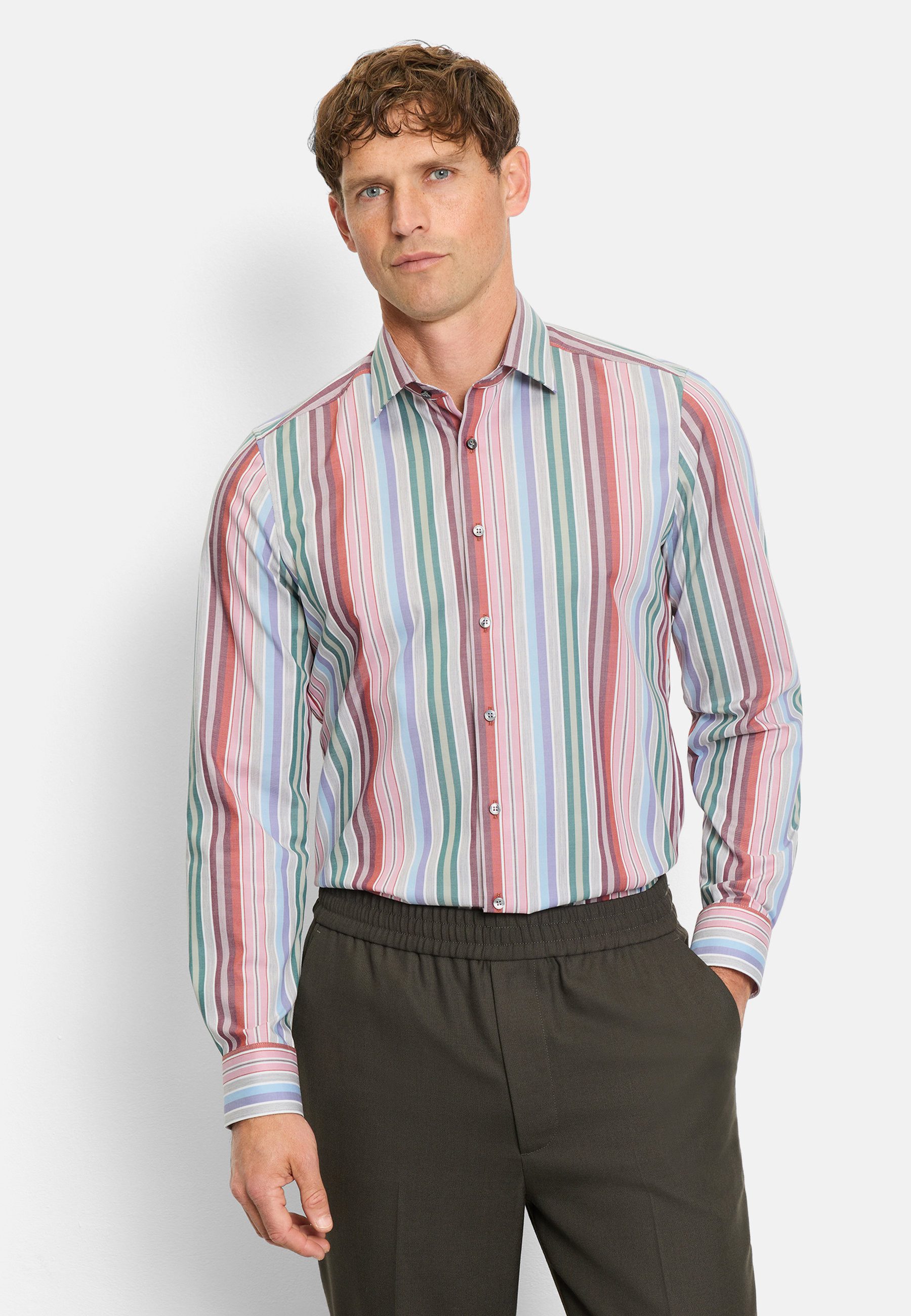 OLYMP Businesshemd OLYMP Level Five, body fit, Businesshemd, New York Kent