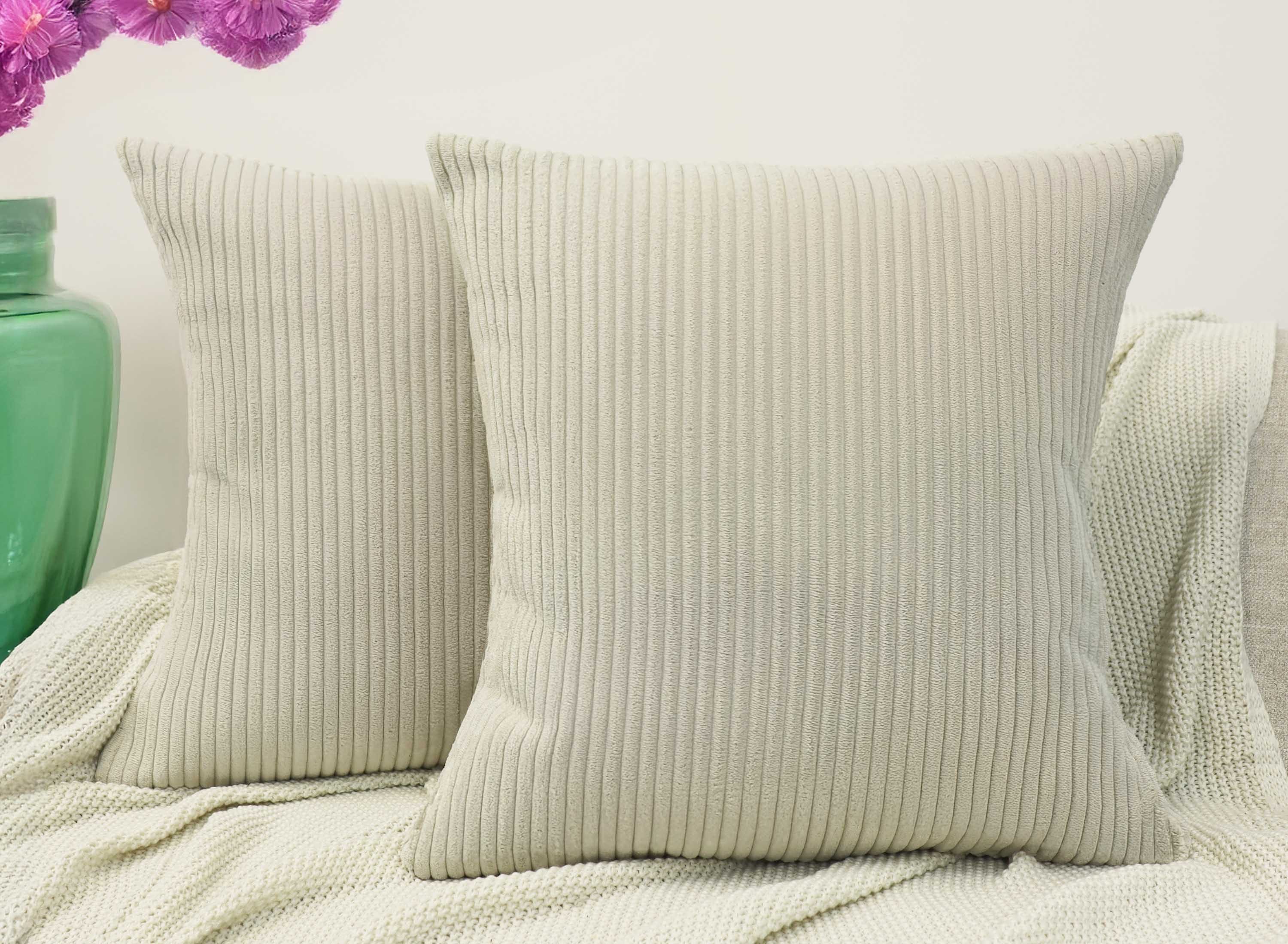 Amilian Kissenbezüge - 2er Set Kissenbezug - Kissenhüllen - Zierkissenbezüge, (2 Stück), 50x50 cm, Kissenhülle für Sofakissen; Dekokissen; Kissen; Zierkissen.