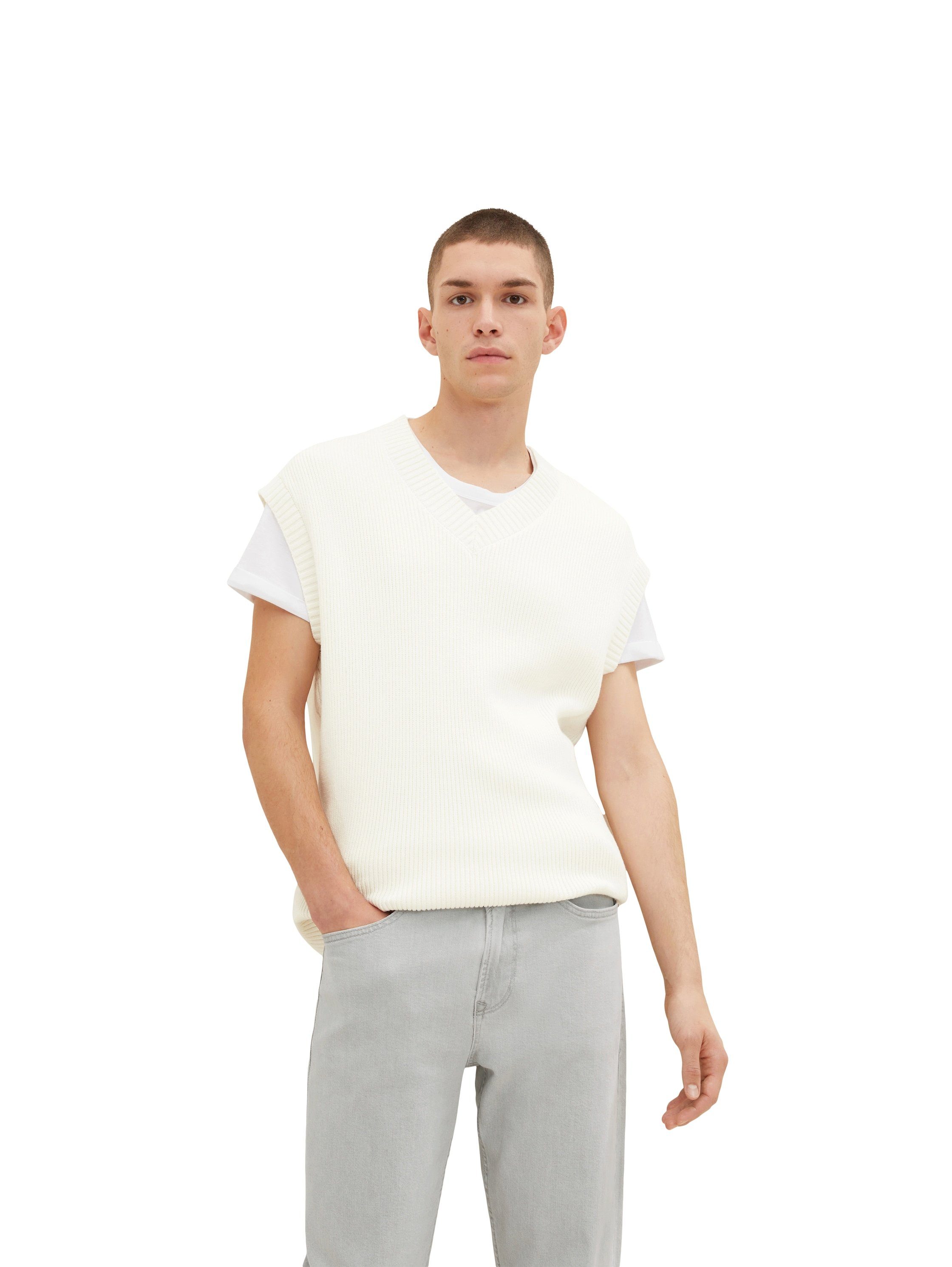 TOM TAILOR Pullunder Basic Strickpullunder
