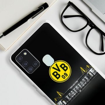 DeinDesign Handyhülle BVB Stadion Borussia Dortmund BVB Stadion, Samsung Galaxy A21s Silikon Hülle Bumper Case Handy Schutzhülle