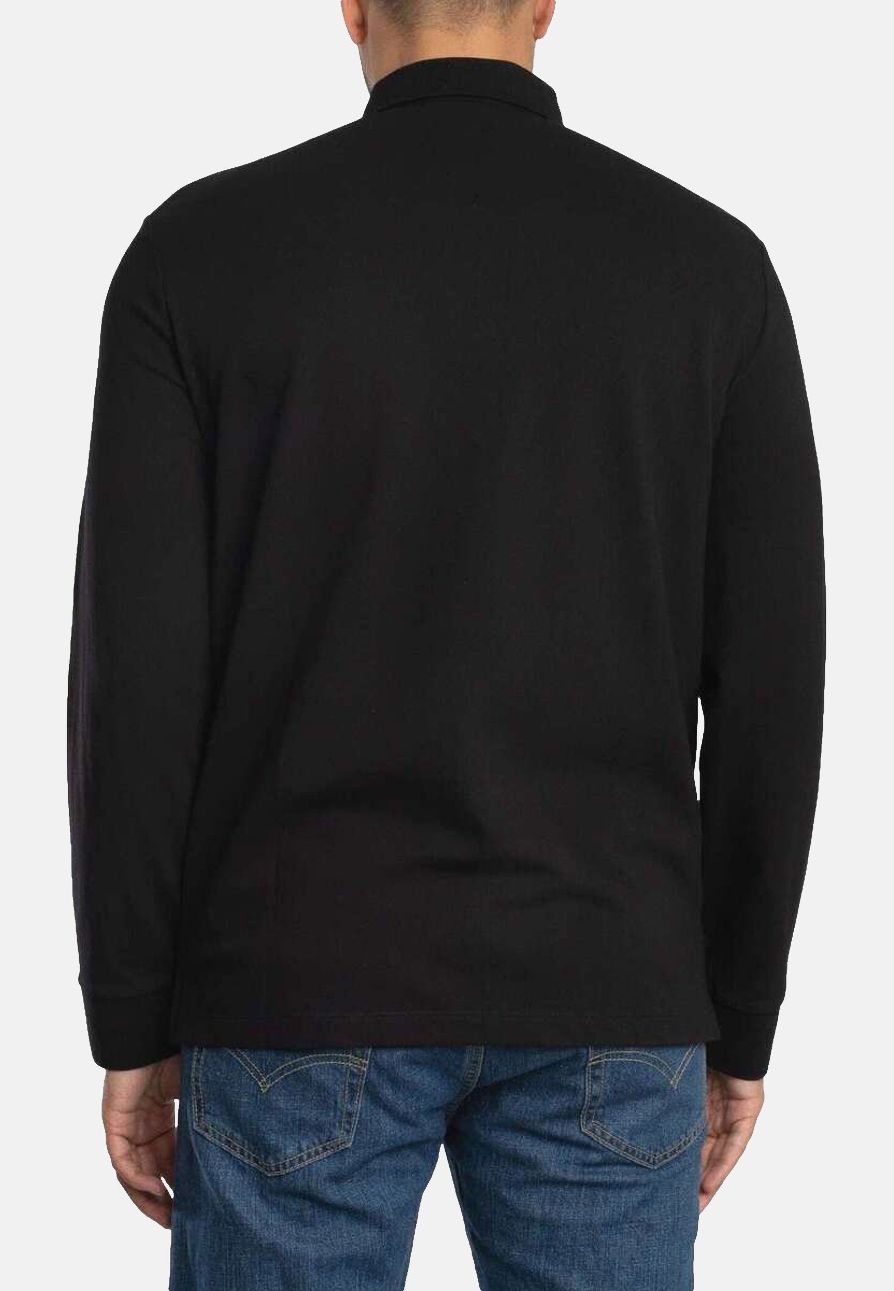 AIX ARMANI EXCHANGE Poloshirt Poloshirt Langarmshirt mit Polokragen (1-tlg. günstig online kaufen