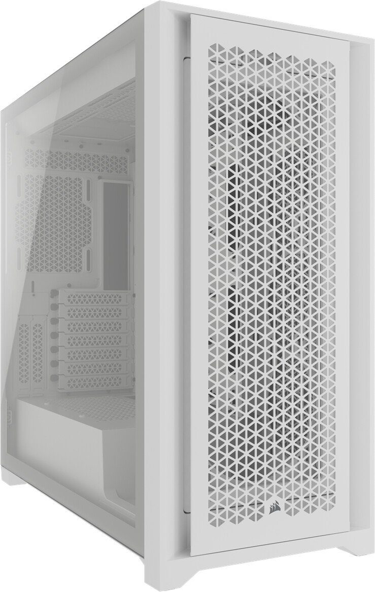 Corsair PC-Gehäuse 5000D AIRFLOW CORE Tempered Glass Mid-Tower, White