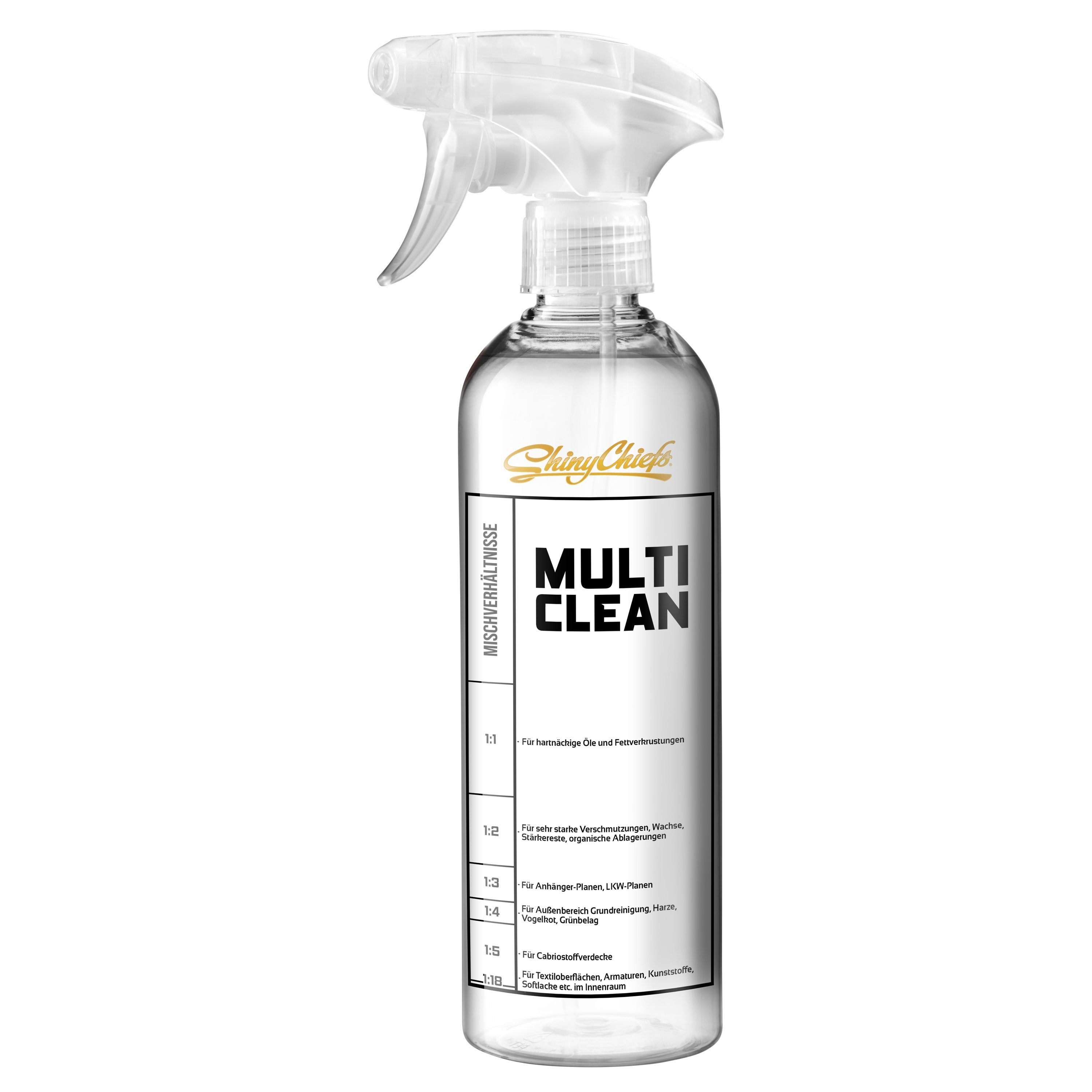 MISCHVERHÄLTNIS FLASCHE - Leere Sprühflasche für die Dosierung Autoshampoo