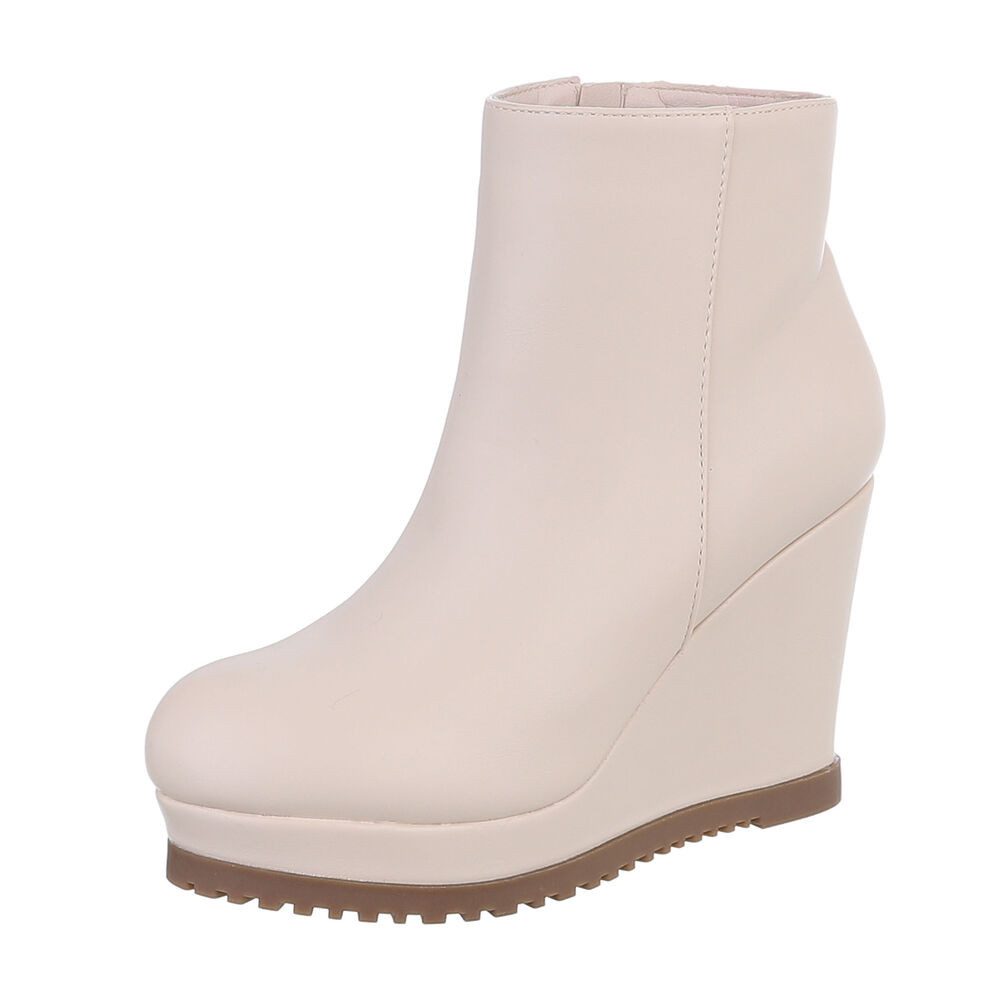 Ital-Design Damen Freizeit Plateaustiefelette (87108853) Keilabsatz/Wedge günstig online kaufen