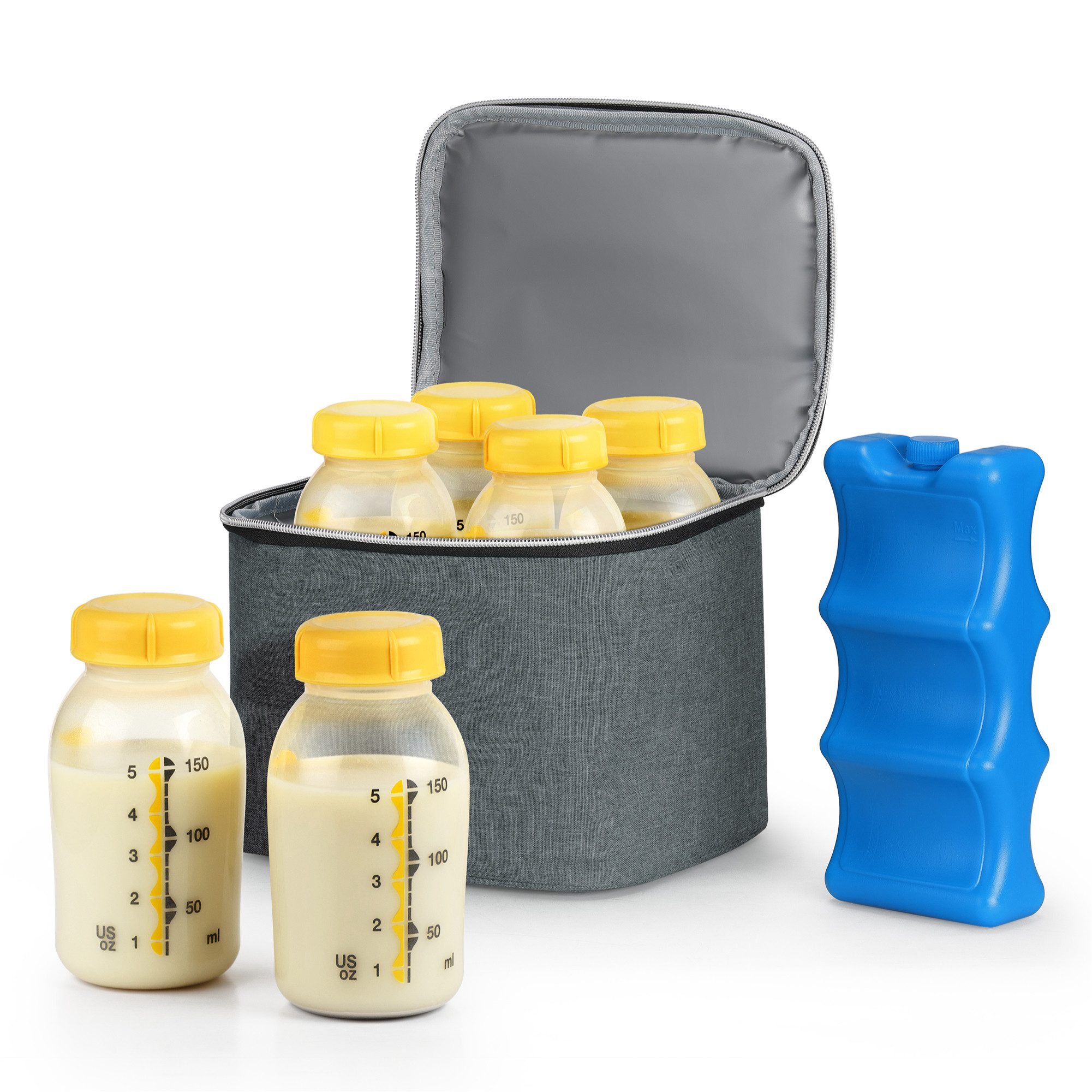 Kühltasche Kühltasche mit Eisbeutel - Muttermilch Kühltasche - Picknicktasche