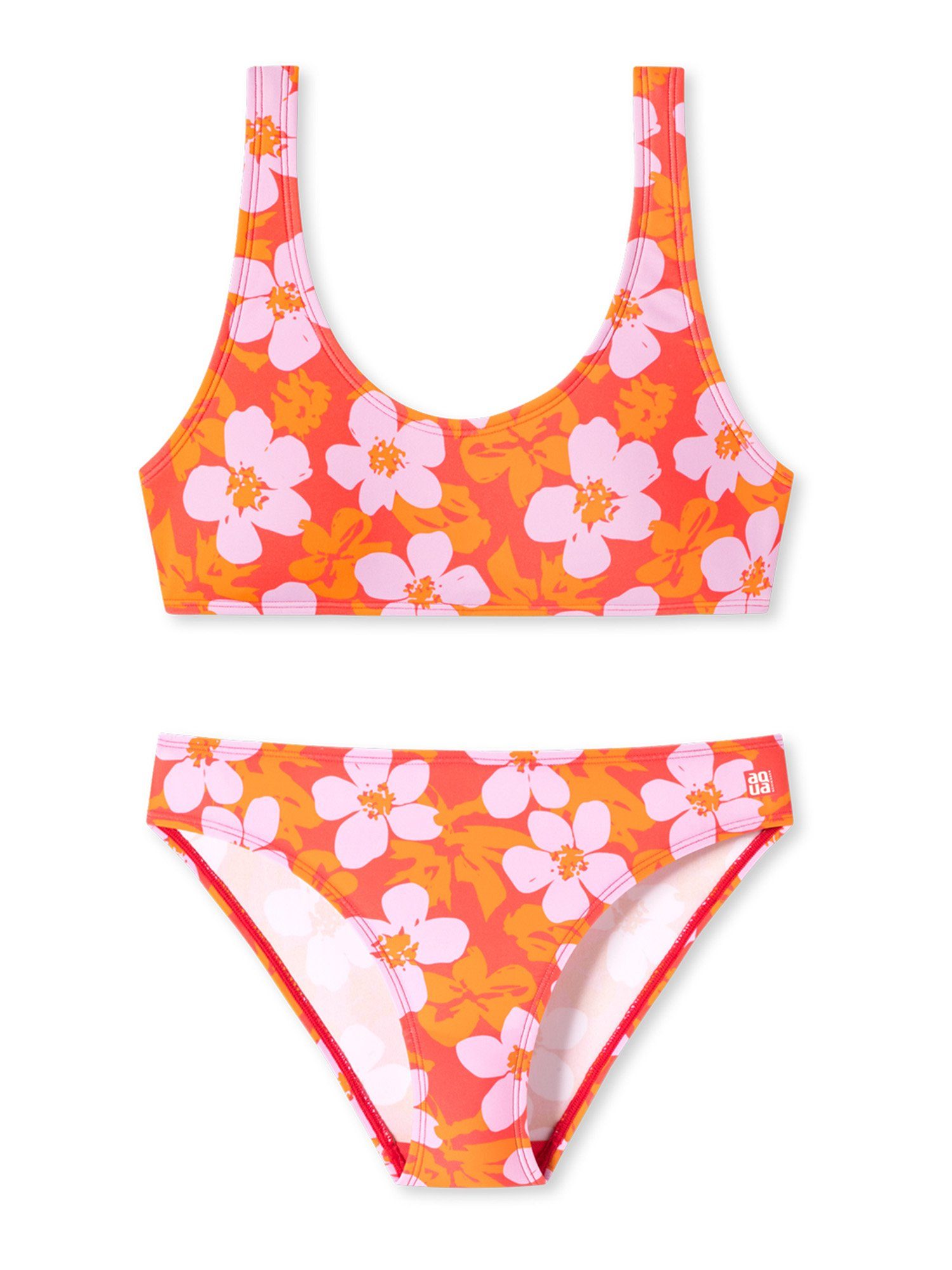 Schiesser Bustier-Bikini Set - Aqua Teen Girls (2-St) bade-anzug bikini bra