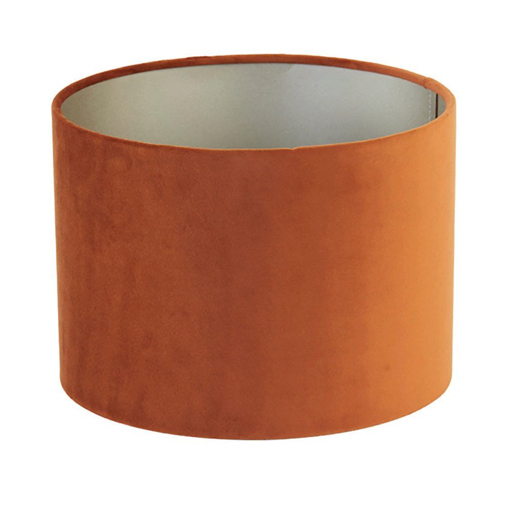 Dirk Davids Leuchten GmbH Lampenschirm Lampenschirm Zylinder in Velours Ter günstig online kaufen