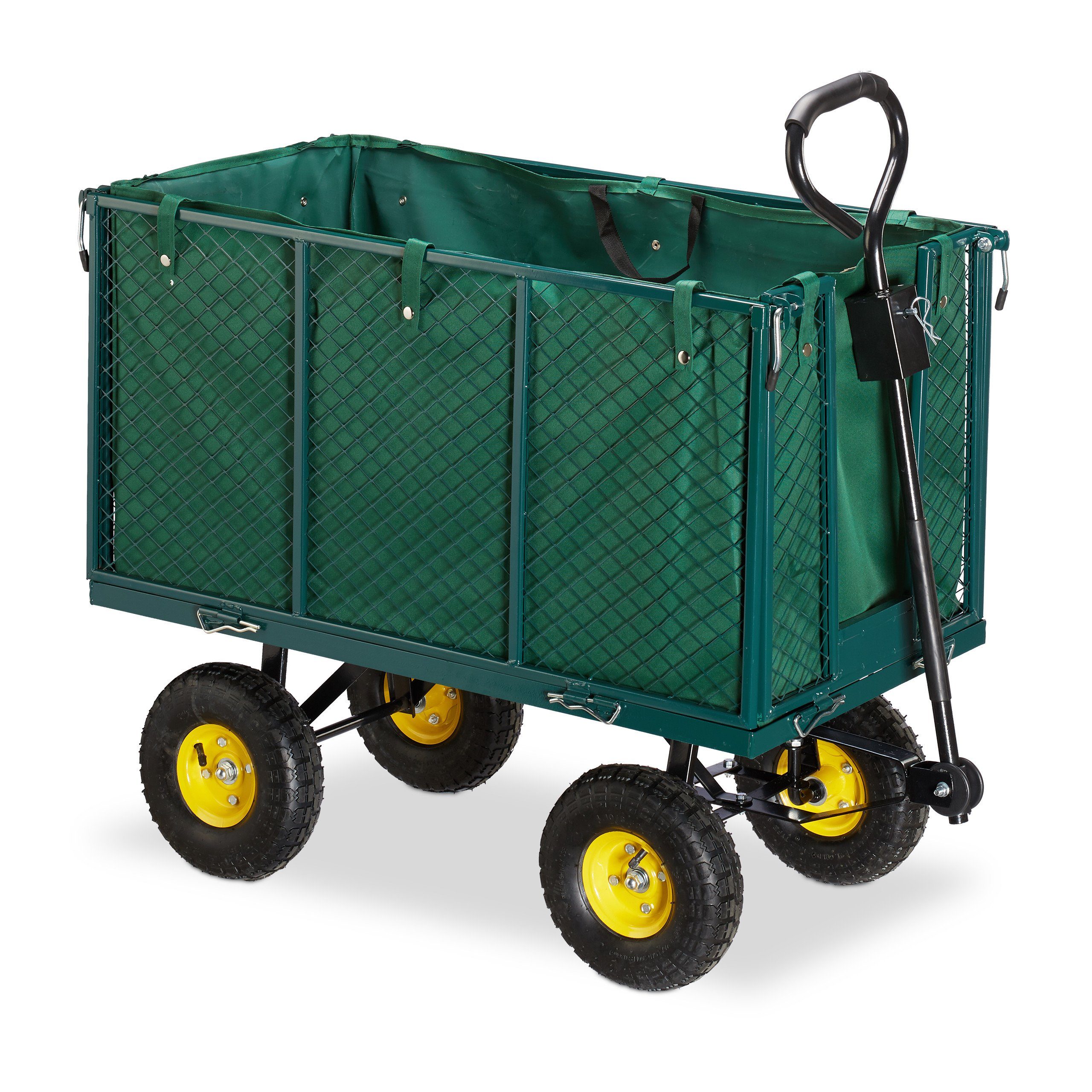 Bollerwagen Gartenwagen hoch