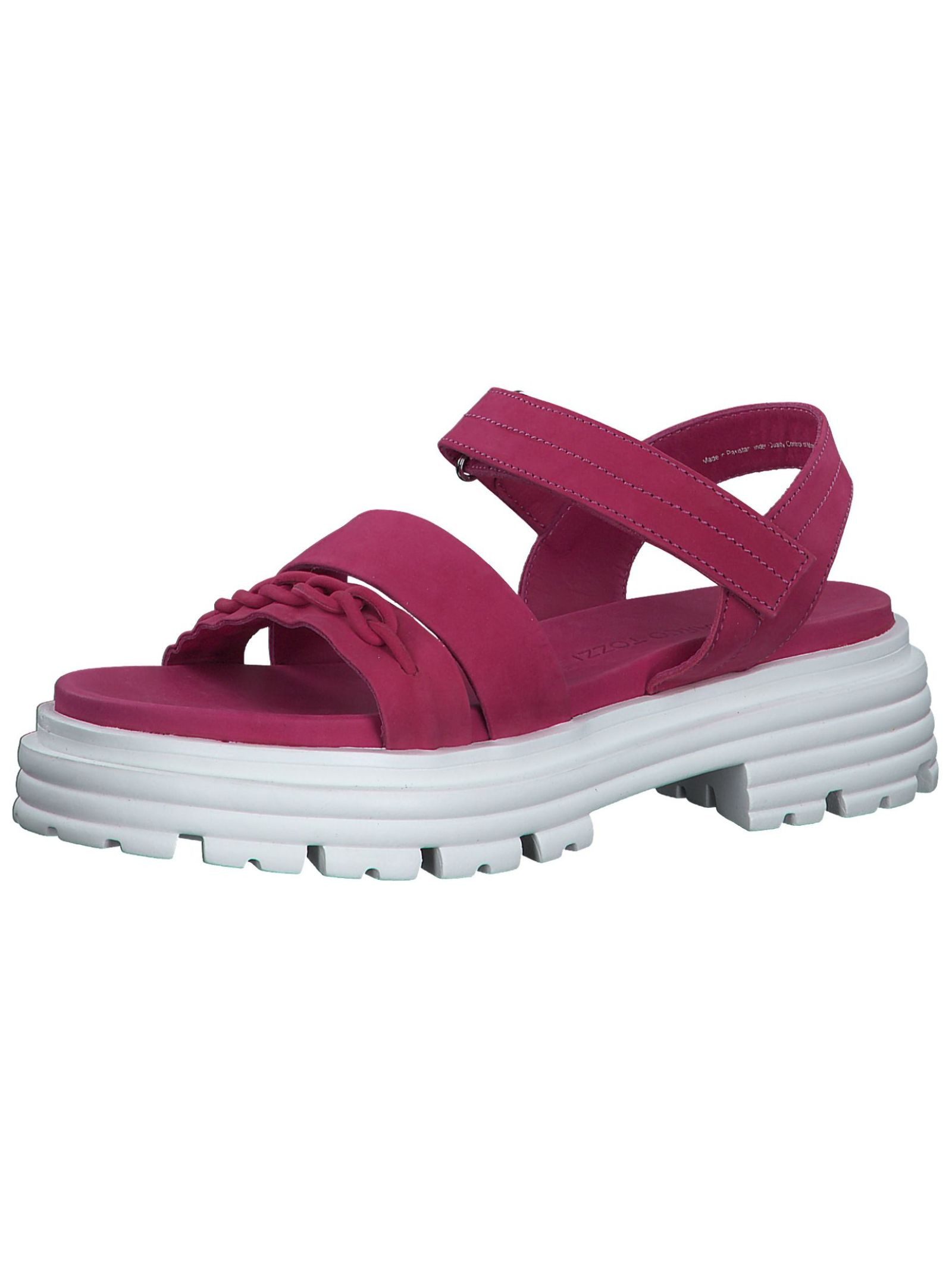 MARCO TOZZI Sandalen Leder Riemchensandalette günstig online kaufen