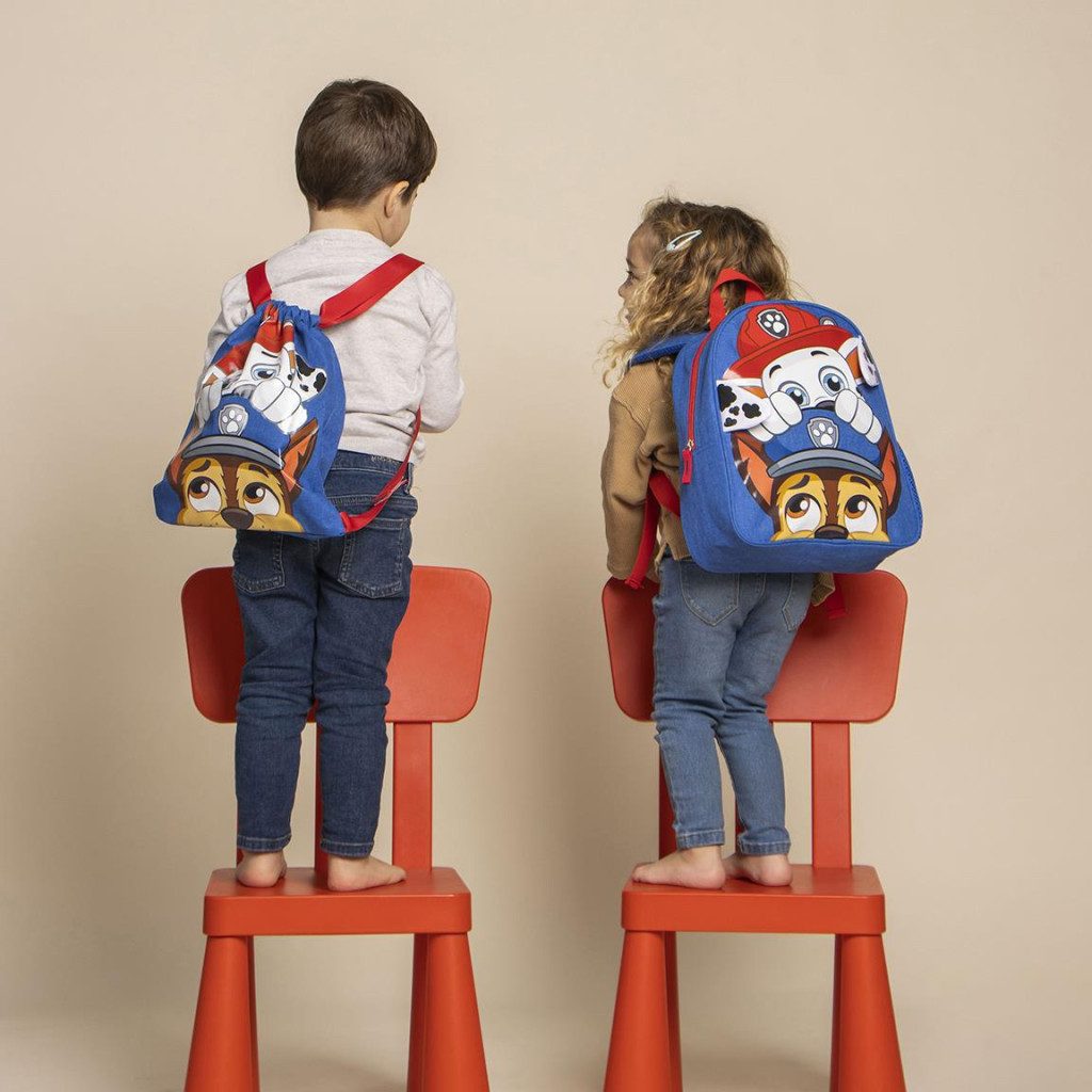 PAW PATROL Kinderrucksack Paw Patrol Blue Turnbeutel, Rucksack 33 cm (1-tlg)