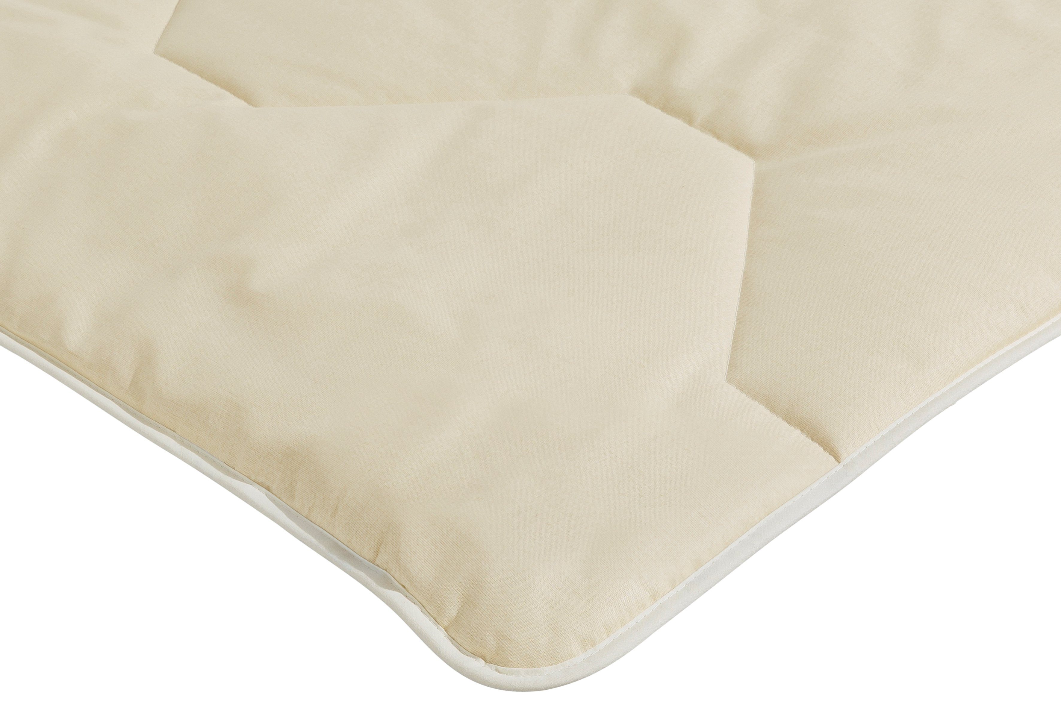OTTO home Naturfaserbettdecke Baumwolle 60 °C, Bettdecke 135x200 cm, 155x220 cm, 200x200 cm, Füllung: 100% Baumwolle, Bezug: 100% Baumwolle, Bettdecken, Sommer, – Bild 5 von 5