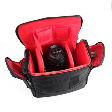 K-S-Trade Kameratasche für Olympus OM-D E-M1 Mark III, Kameratasche Fototasche Umhängetasche Schultertasche Zubehör