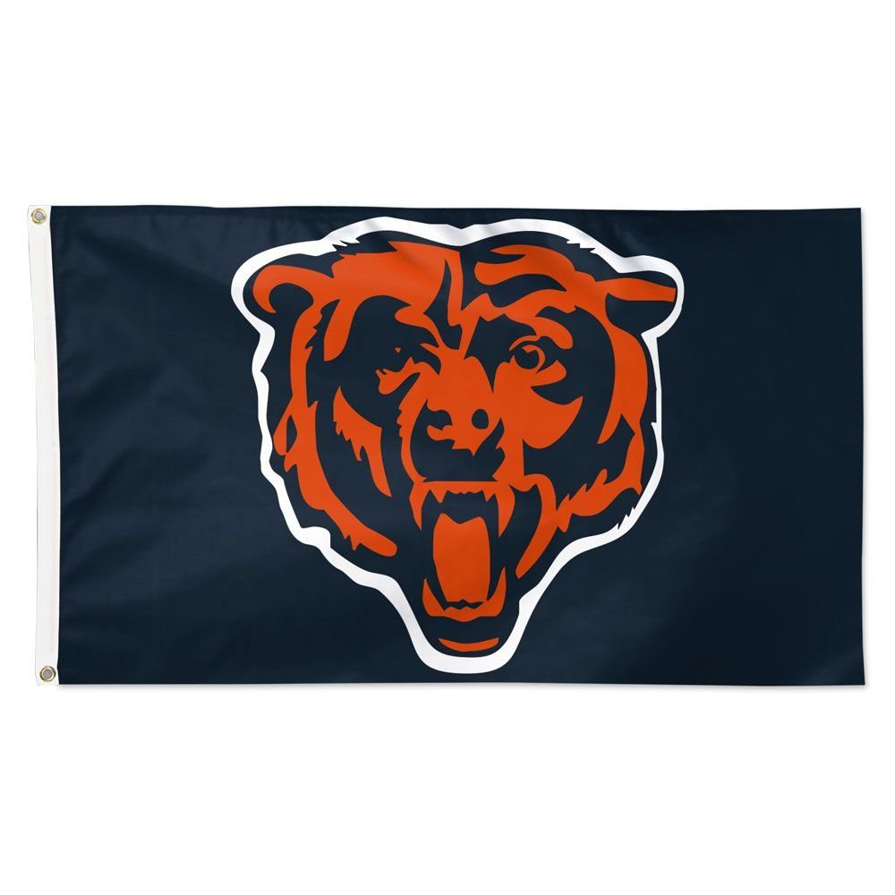 Wanddekoobjekt Chicago Flagge NFL NFL 150x90cm Banner WinCraft Bears