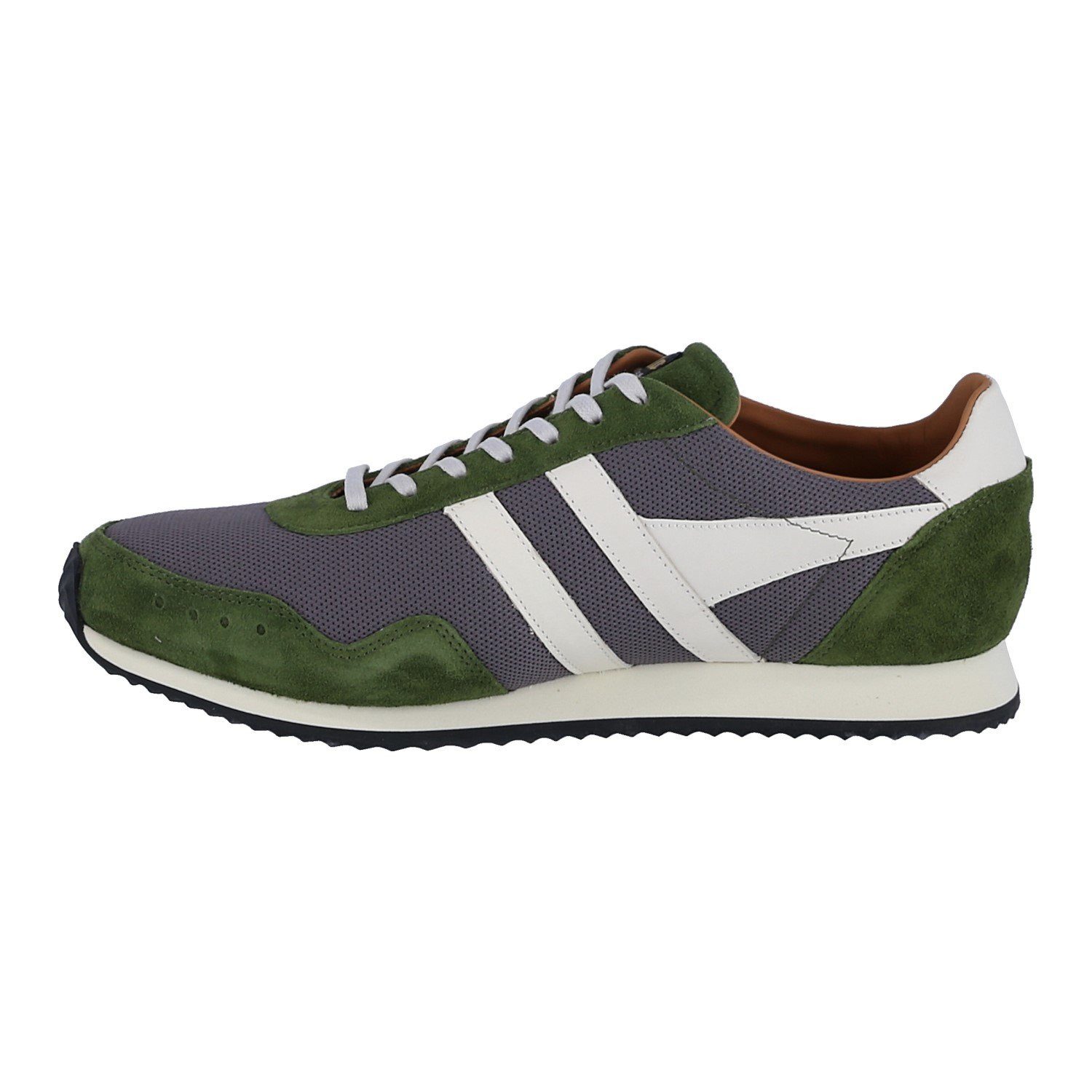 Gola Track Mesh 2 317 - Made in England - dunkelgrau/grün/offwhite Herren Sneaker