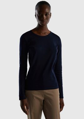 United Colors of Benetton Langarmshirt im Basic-Look