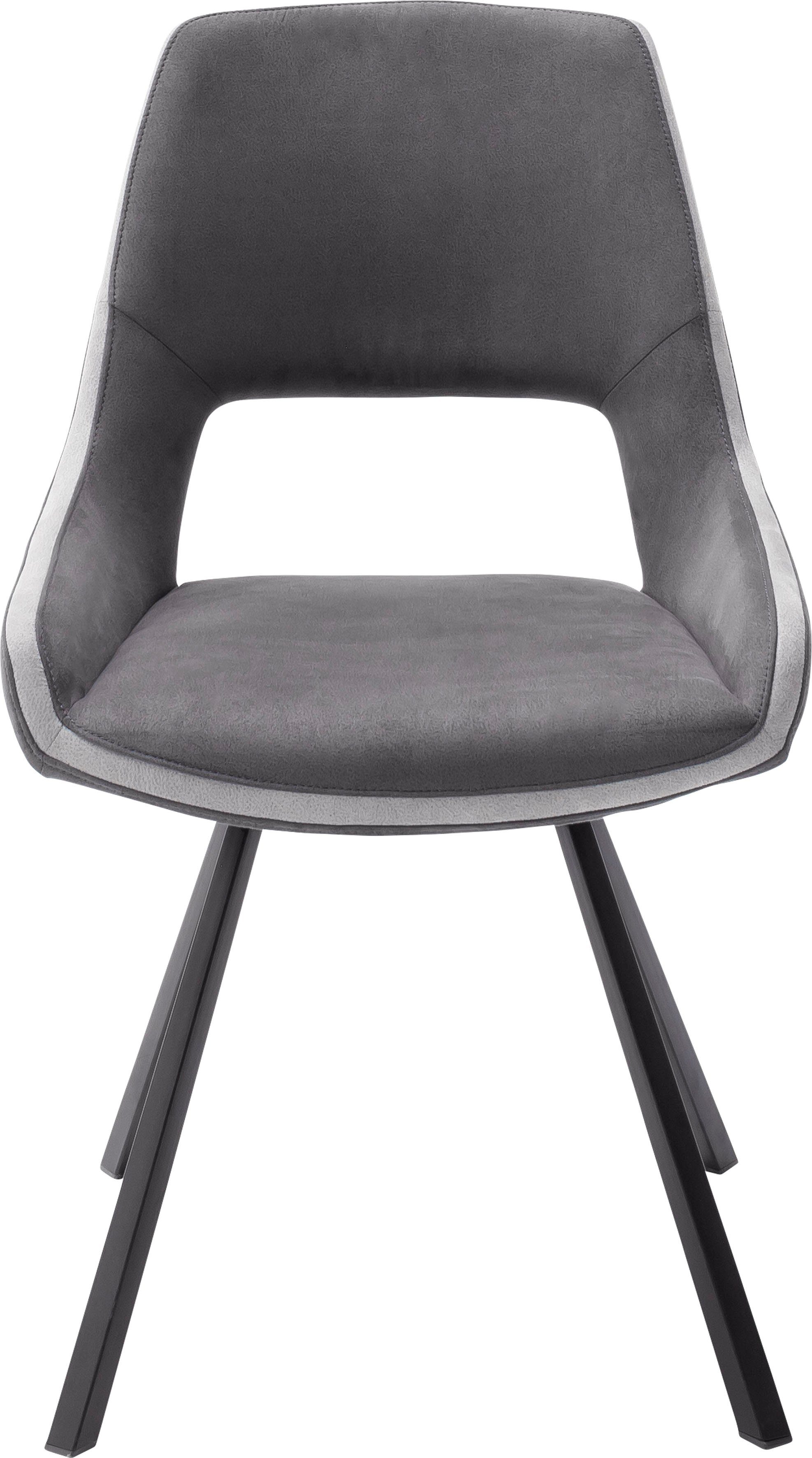 MCA furniture Esszimmerstuhl Bayonne (Set, 2 St), 2er Set, Stuhl 180°drehbar, belastbar bis 120 kg, Sitzhöhe ca. 50 cm