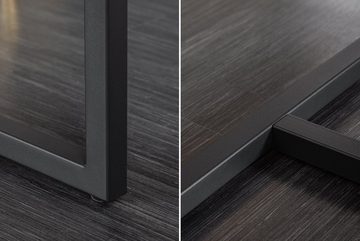 riess-ambiente Esstisch SYMBIOSE 200cm grau / schwarz (Einzelartikel, 1-St), Esszimmer · Keramik · Metall · Beton-Optik · Industrial Design