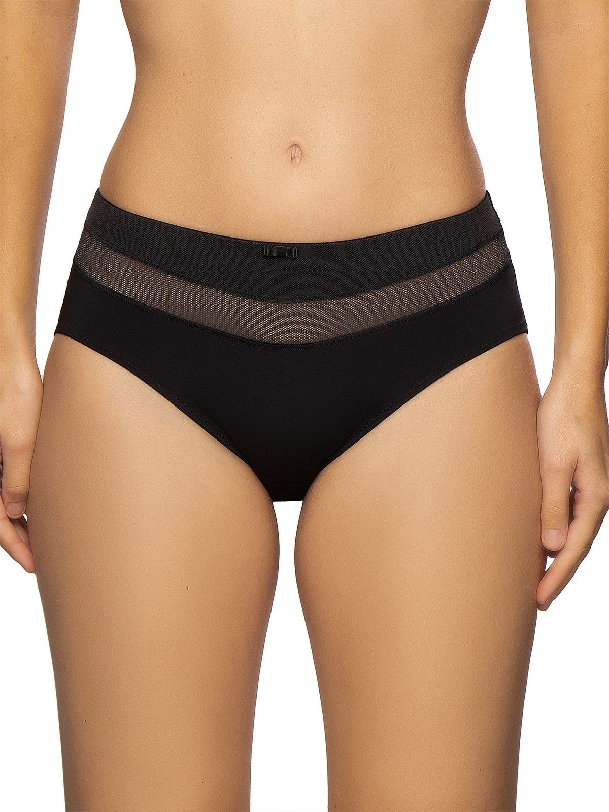 Nähte Taillenslip 1-St) extra (Stück, Felina Schwarz flache Divine Damen Taillenslip Vision