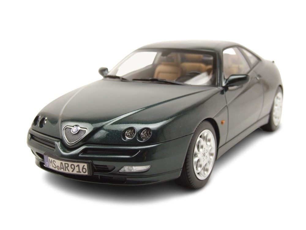 Norev Modellauto Alfa Romeo GTV 2001 dunkelgrün metallic, Maßstab 1:18