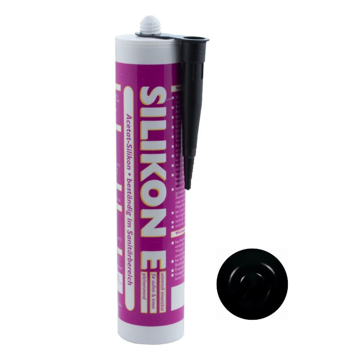 ARLI Silikon 310ml schwarz Universal, gebrauchsfertig, günstig online kaufen