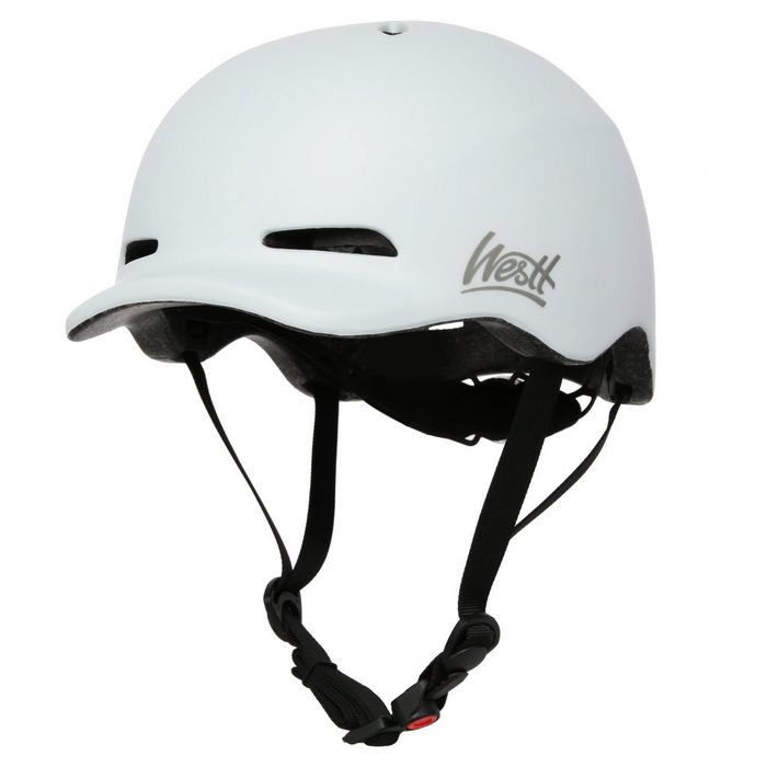 Westt Skatehelm Urban Schutzhelm Skaten für ein sicheres Fahrgefühl - Skaterhelm Herren - BMX Helm sicher durch EPS Innenschale - Mountainbike Helm Ergonomisch und Leicht