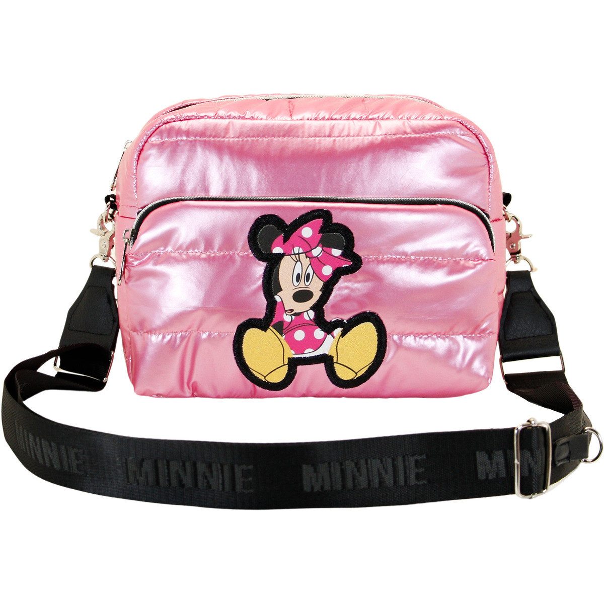 Disney Umhängetasche Minnie Mouse Shoes-Padding IBiscuit Unisex Kinder, Handtasche, Shopper, Crossbody Bag, Schultertasche, Hobo Bag