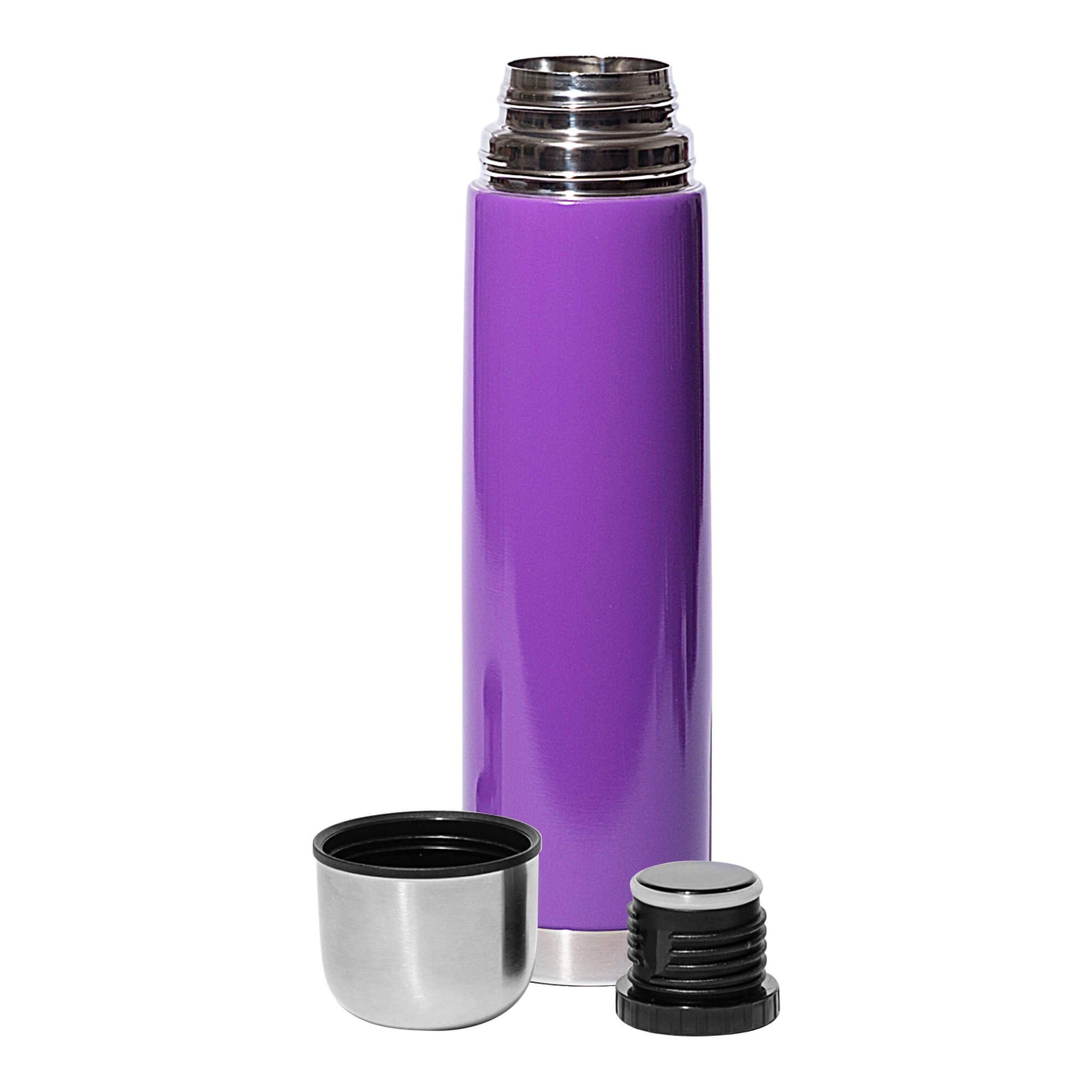 Isolierflasche GRÄWE Isolierflasche 1 GRÄWE Thermohome bunt, Lavendel Serie Liter